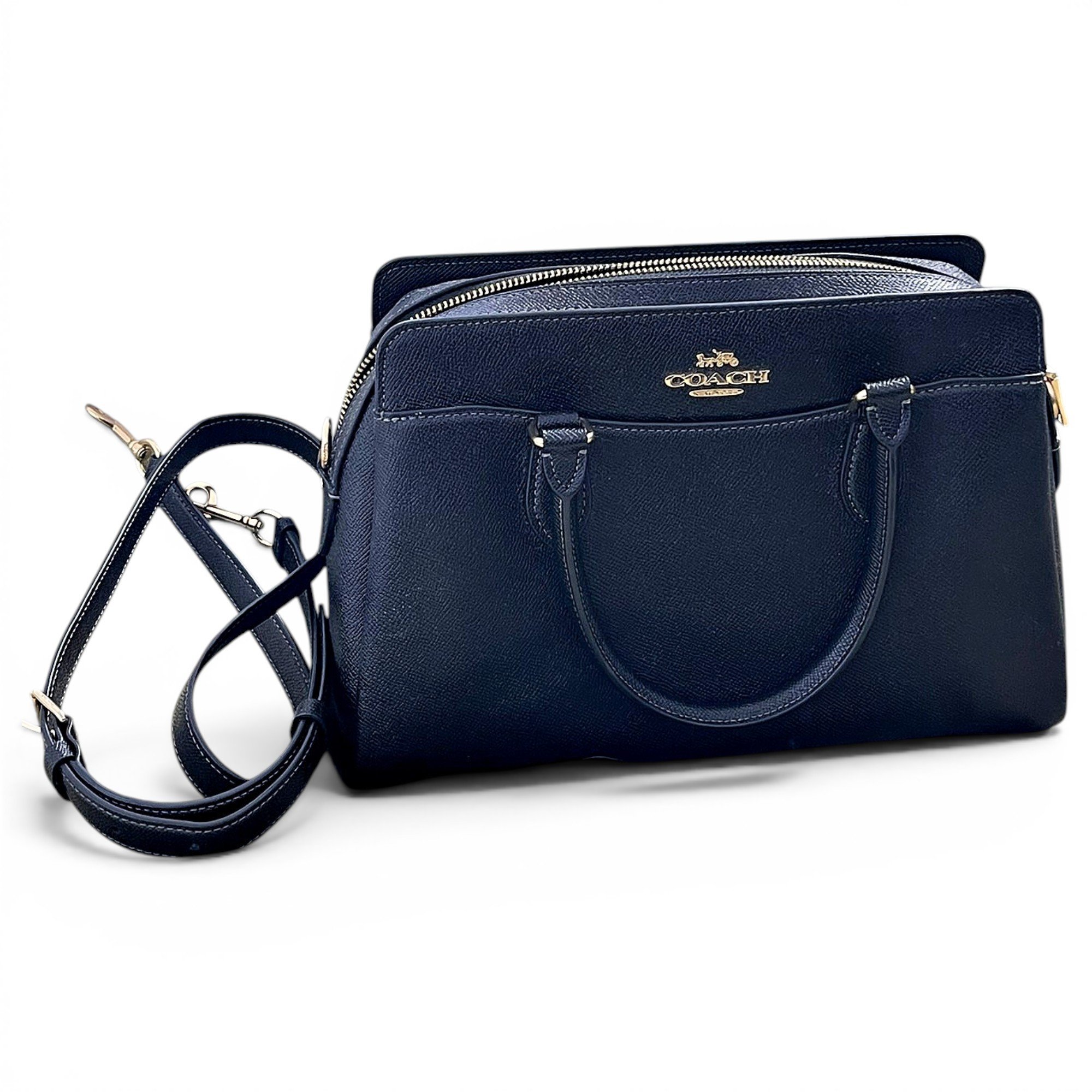 Leather crossbody bag