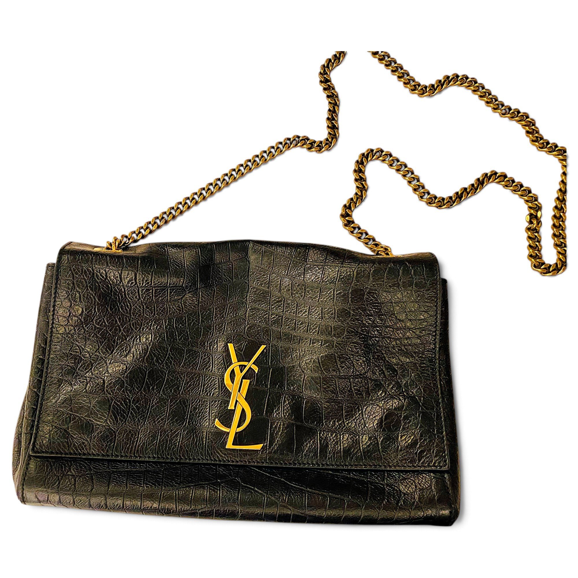 Reversible kate leather handbag