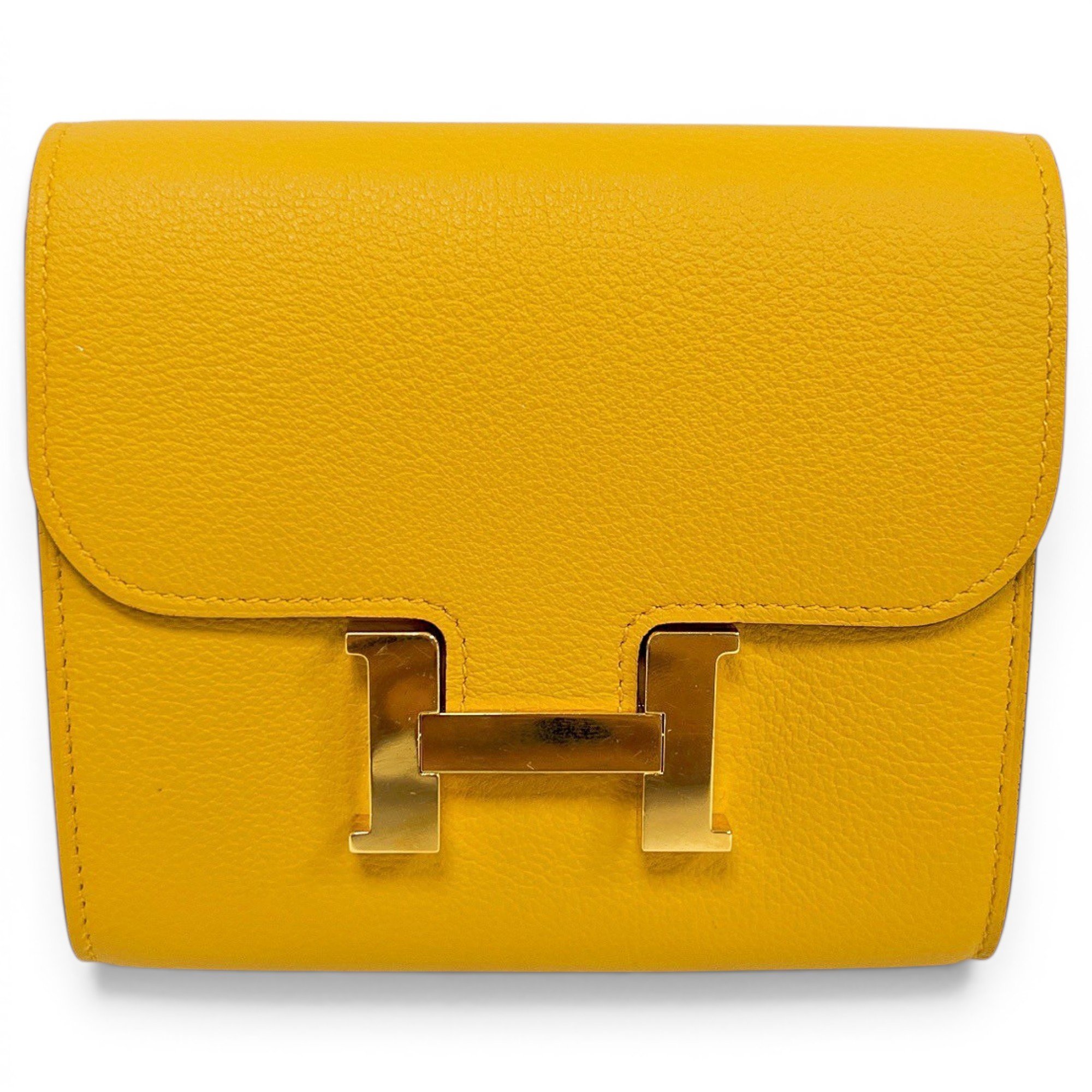Constance leather clutch bag