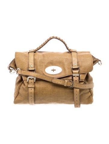 Leather Top Handle Bag