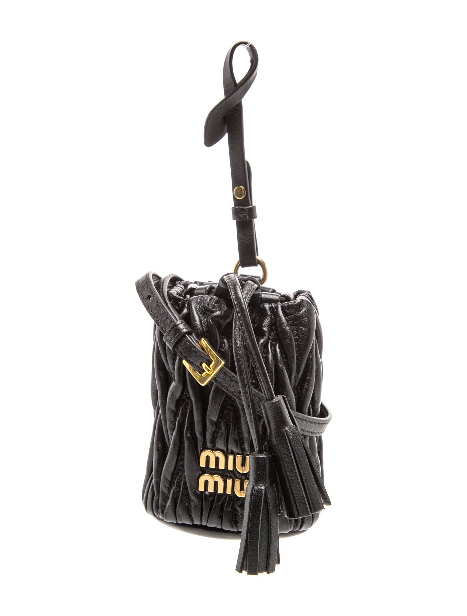 Leather Bucket Bag