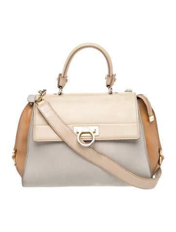 Ferragamo Leather Shoulder Bag