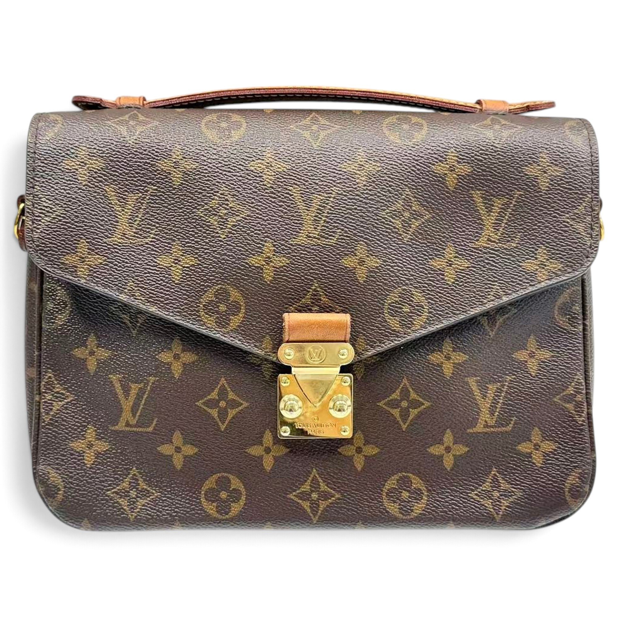Metis leather handbag