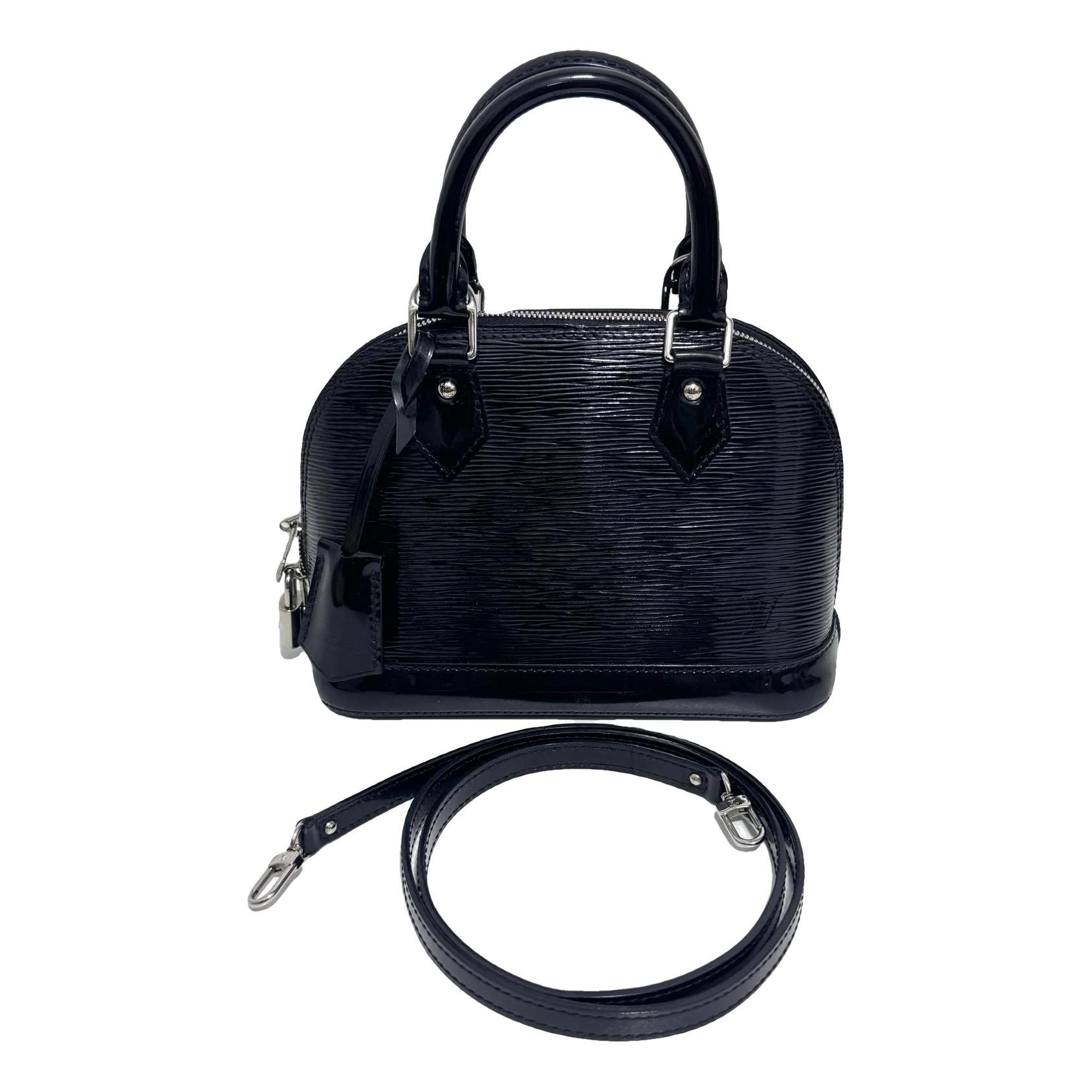 Alma patent leather handbag