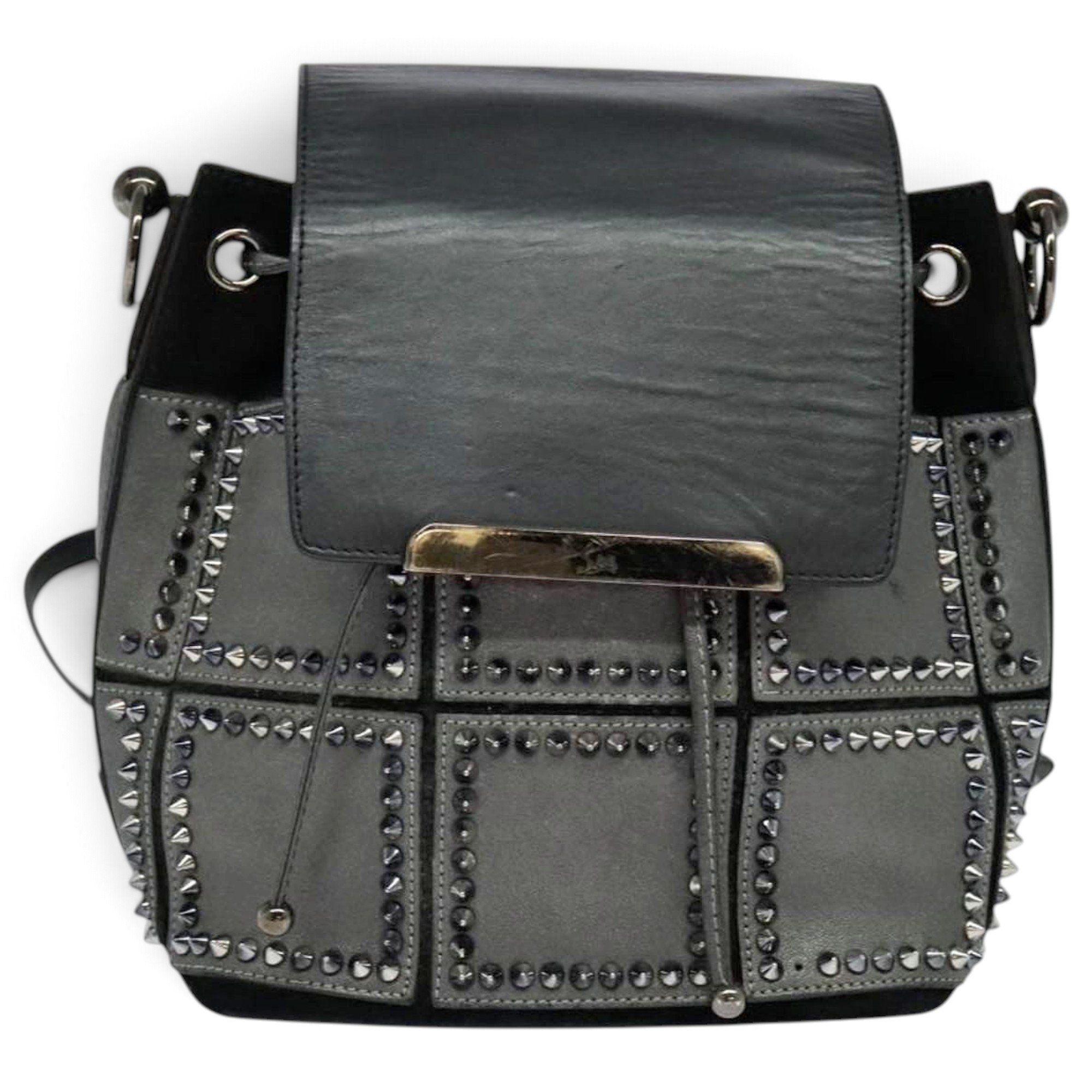 Leather backpack