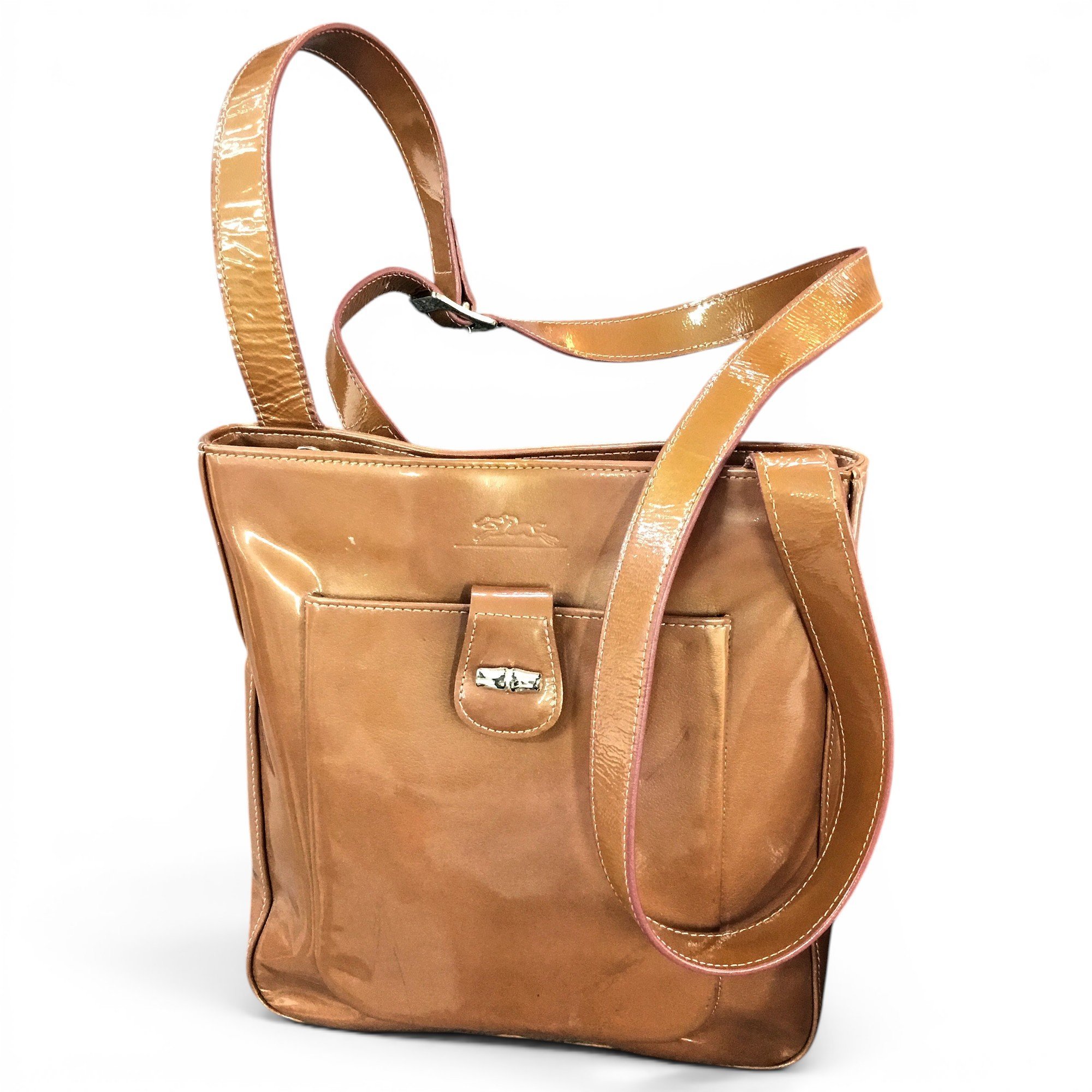 Balzane leather handbag