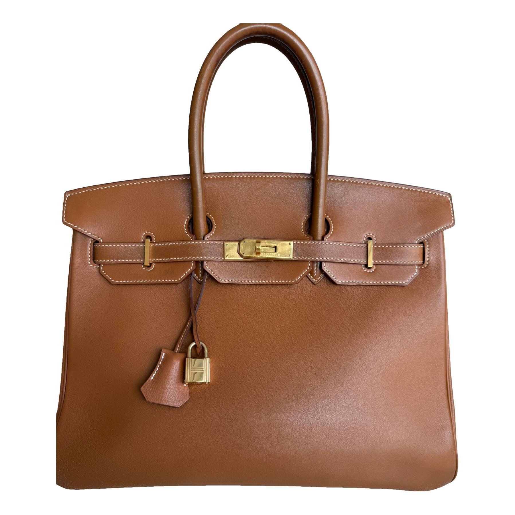 Hermes Birkin 35 Handbag Swift Leather 1998