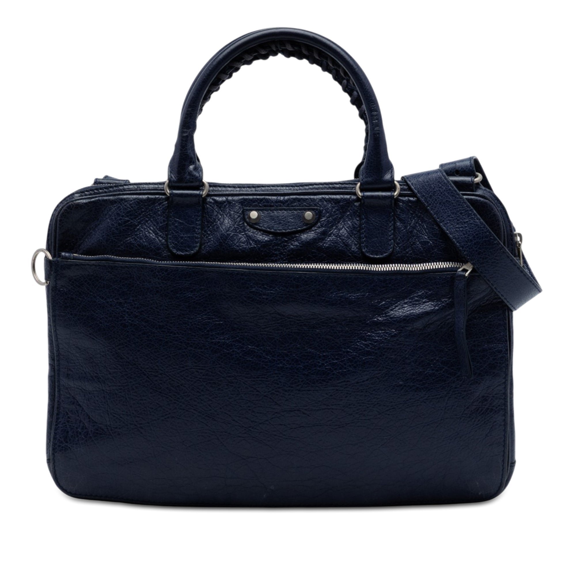 Leather handbag