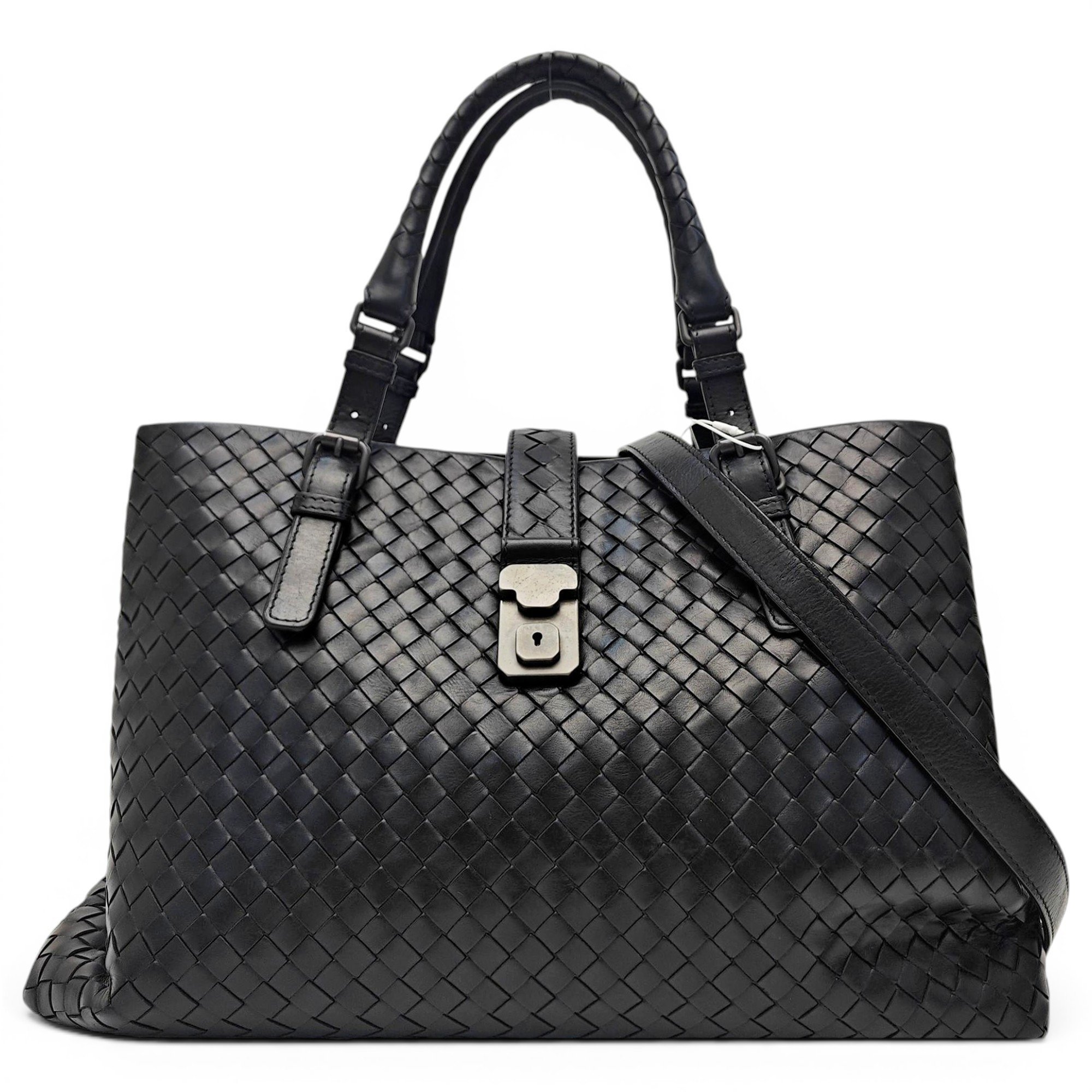 Roma leather handbag