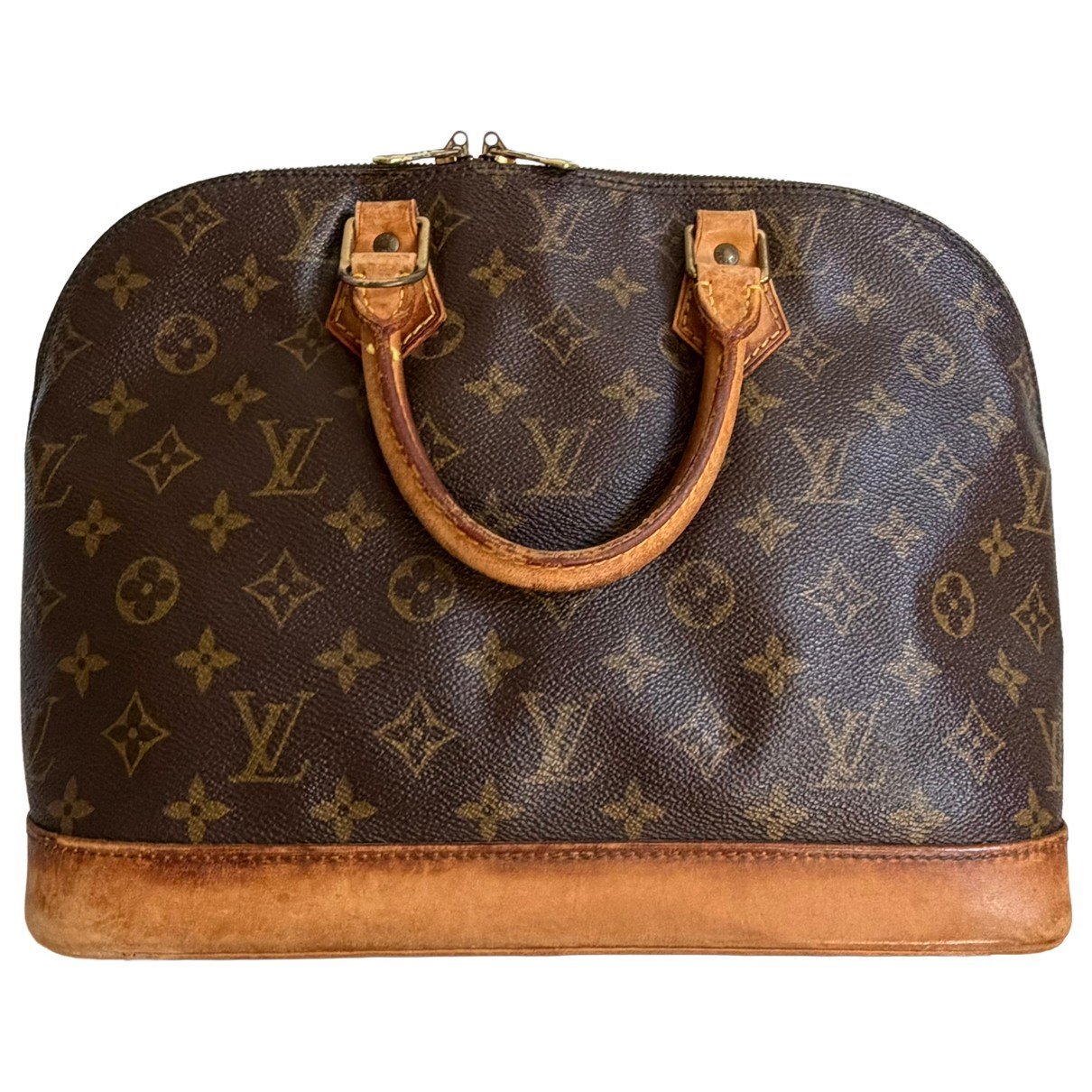 Alma leather handbag