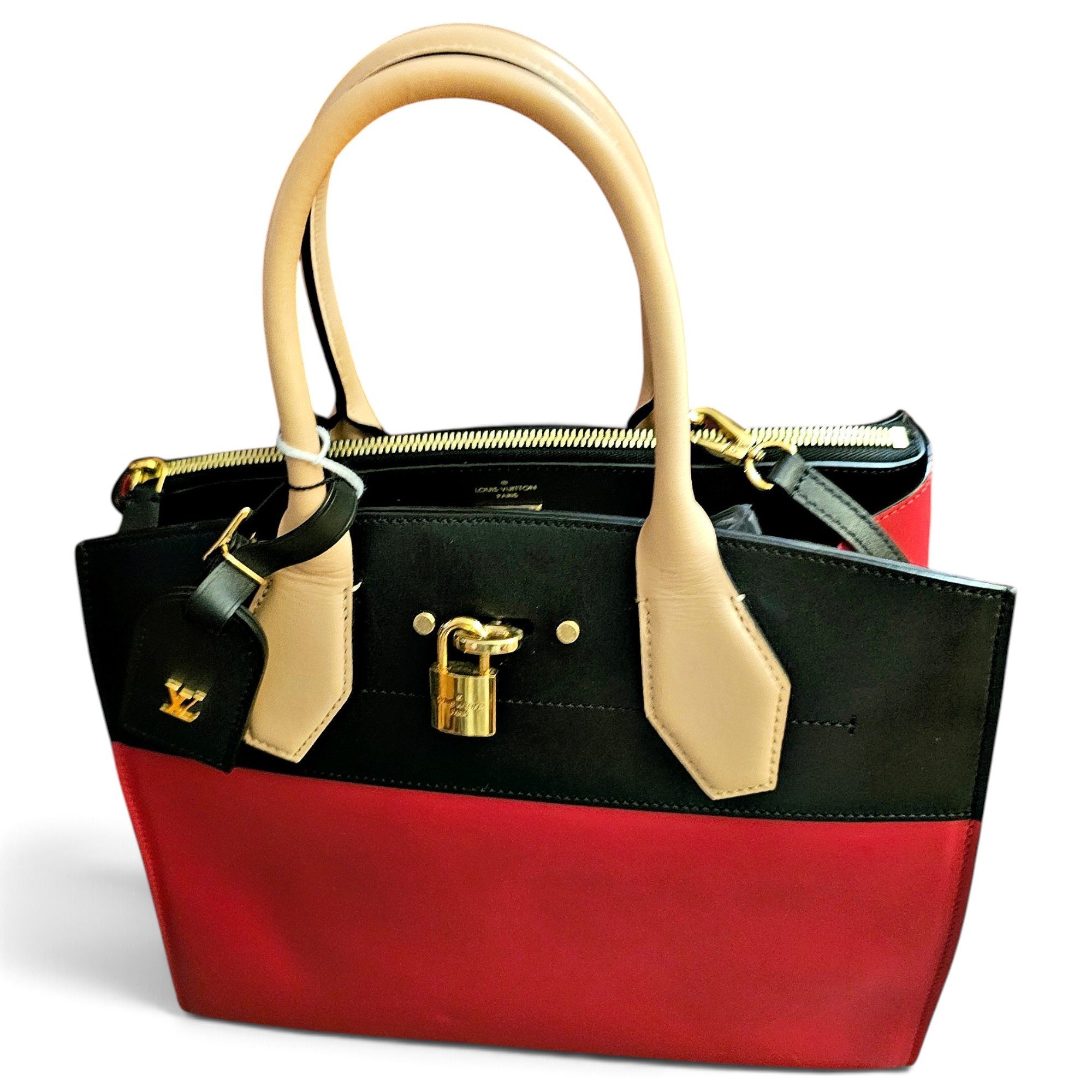 City Steamer leather tote