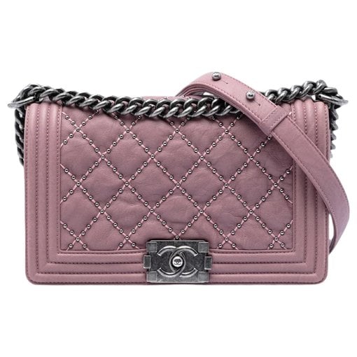 Boy leather crossbody bag