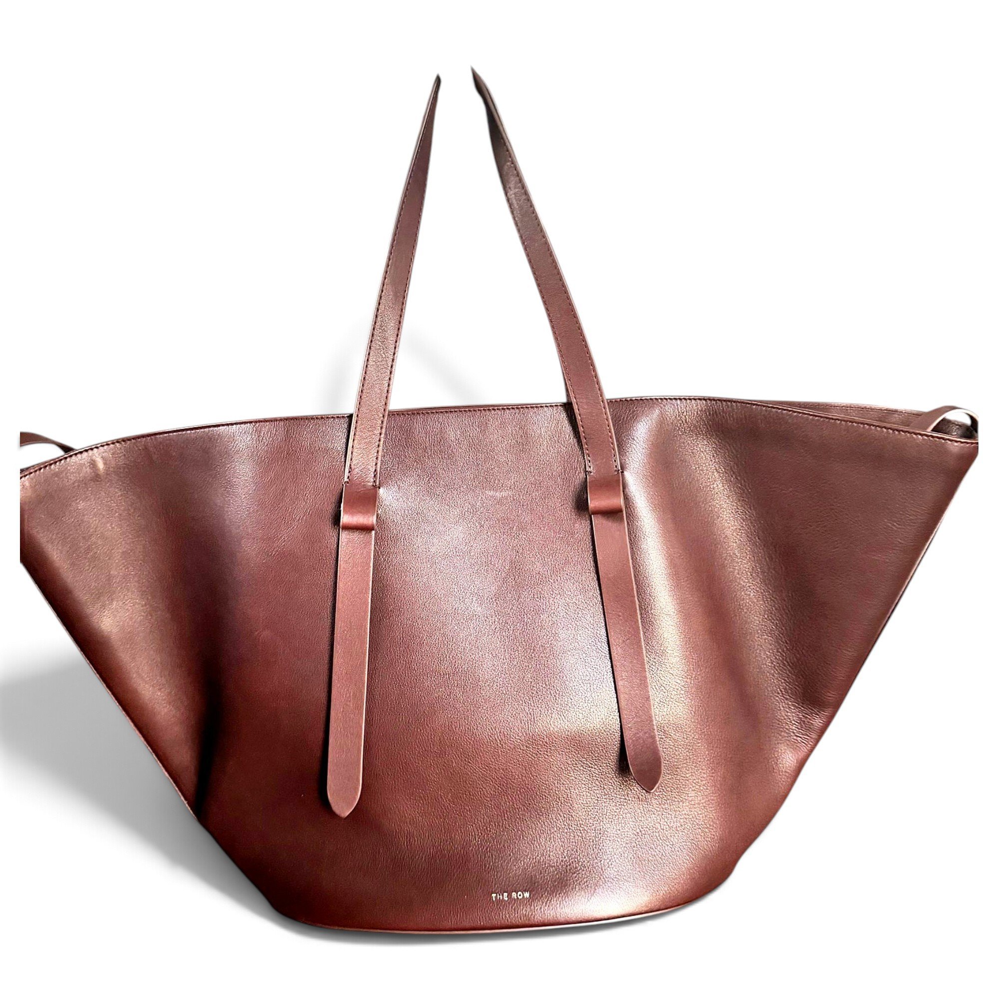 Leather tote