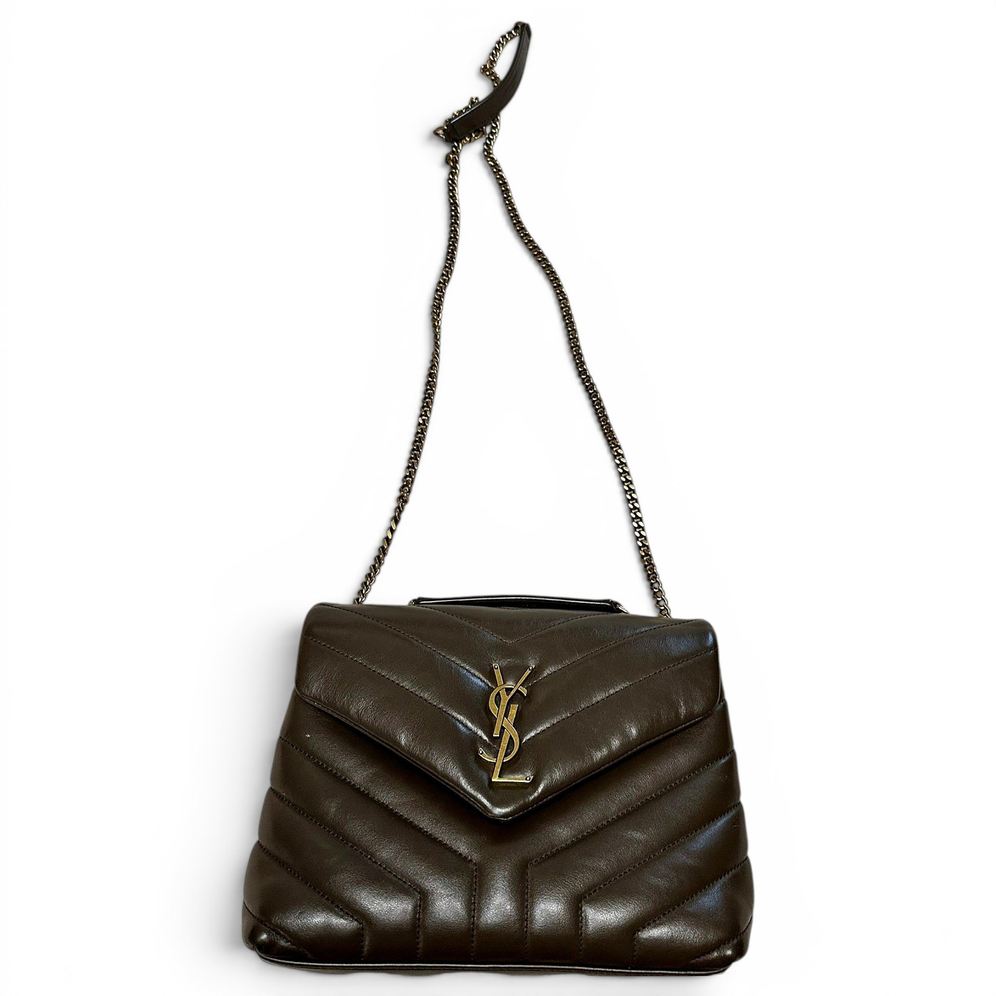 Leather crossbody bag
