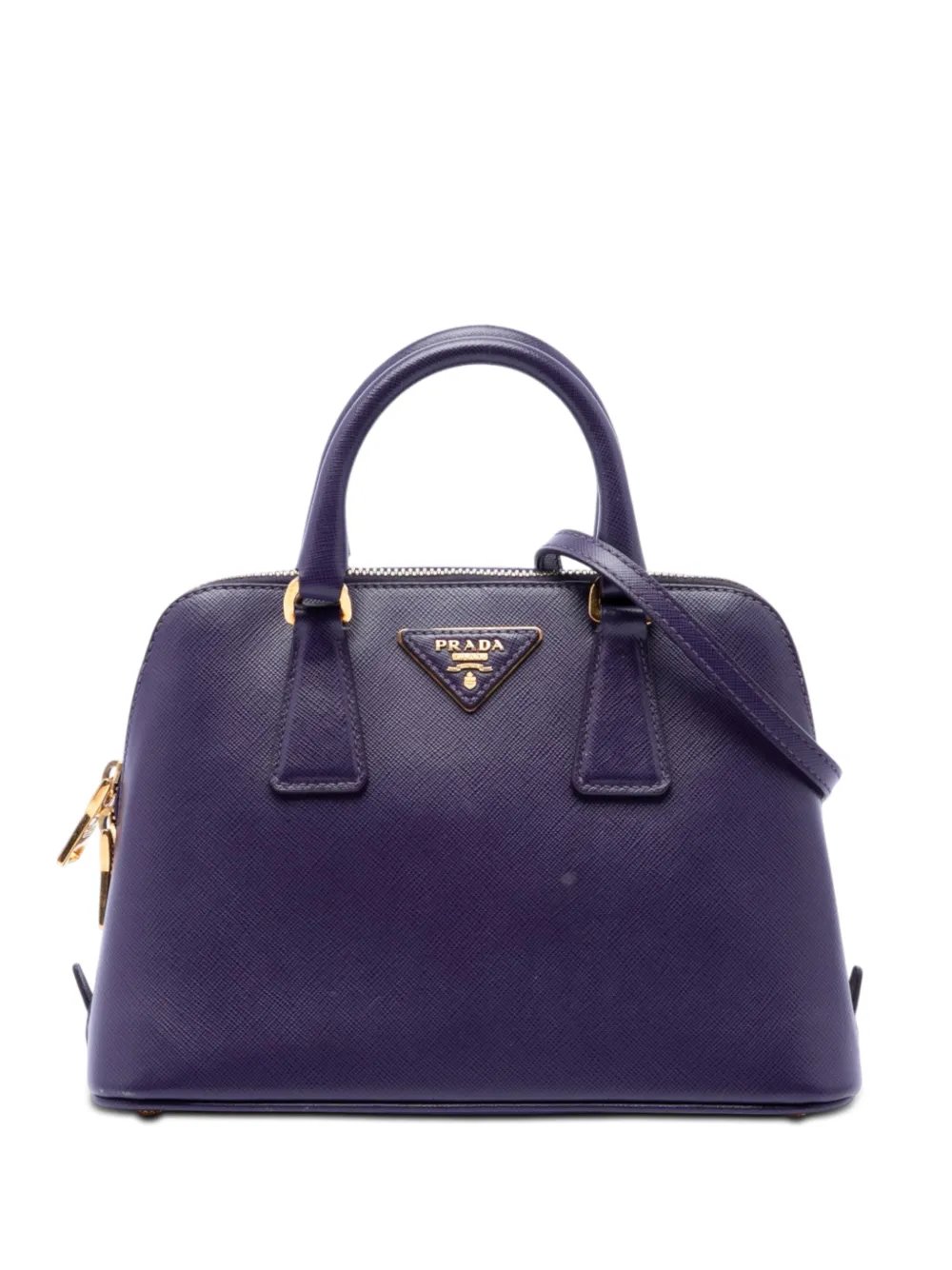 2010-2026 Small Saffiano Lux Promenade satchel