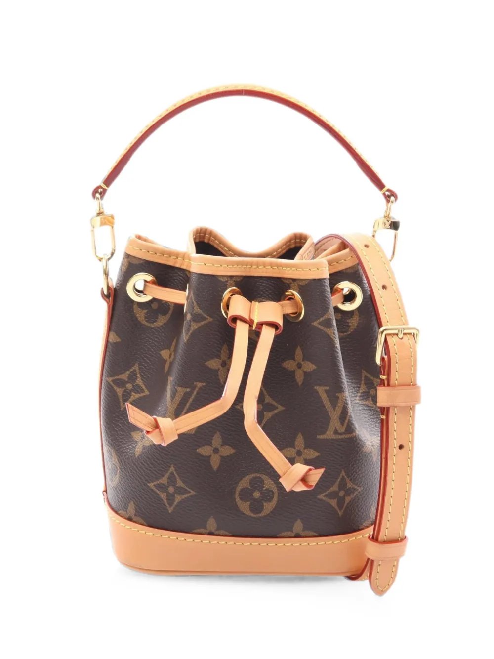 2021s Nano Noe monogram bucket bag