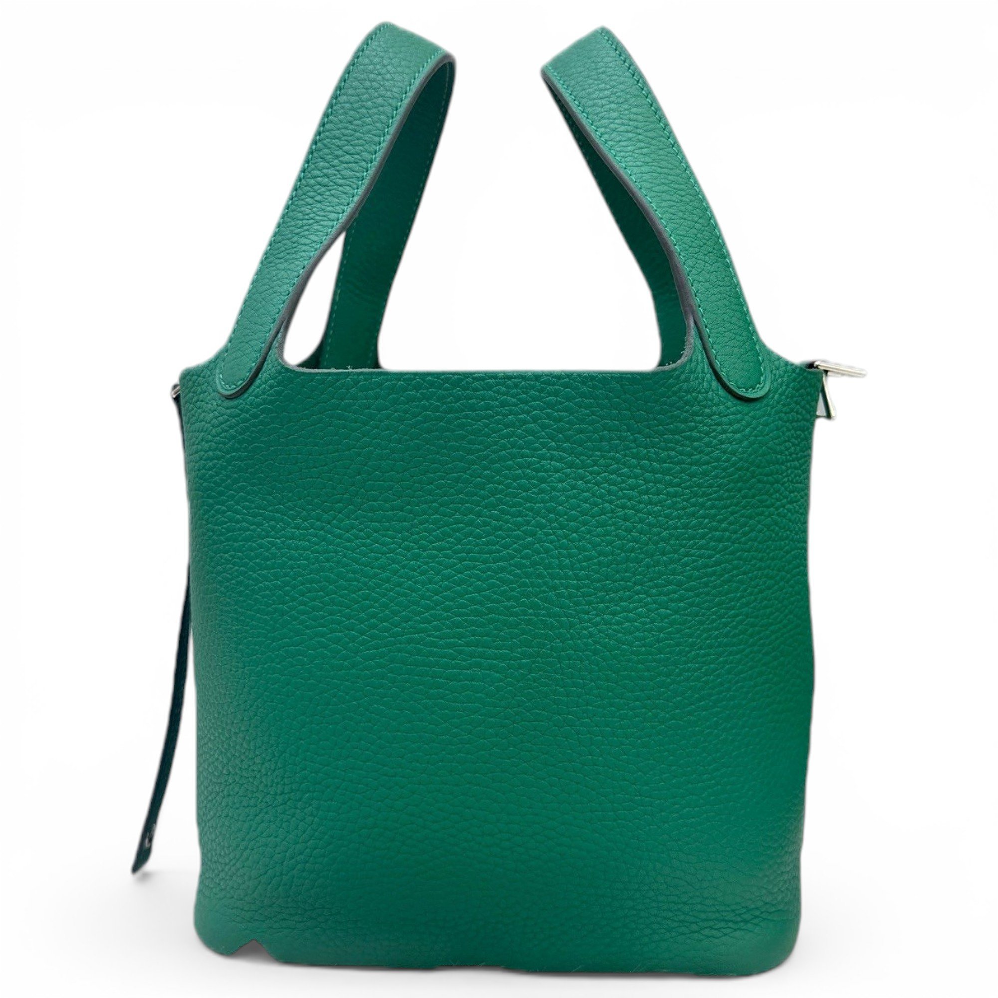 Picotin leather handbag