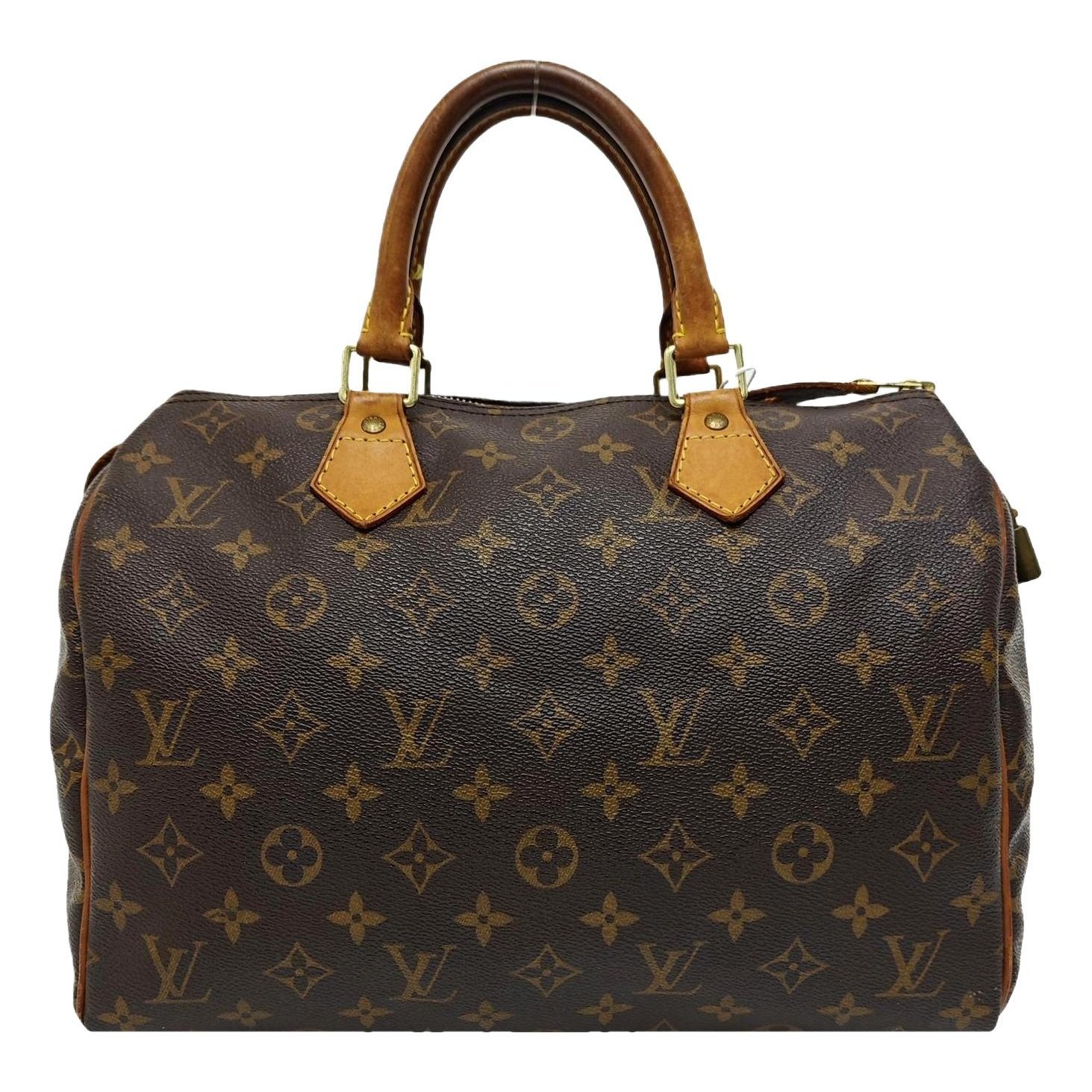 Nano Speedy / Mini HL leather handbag