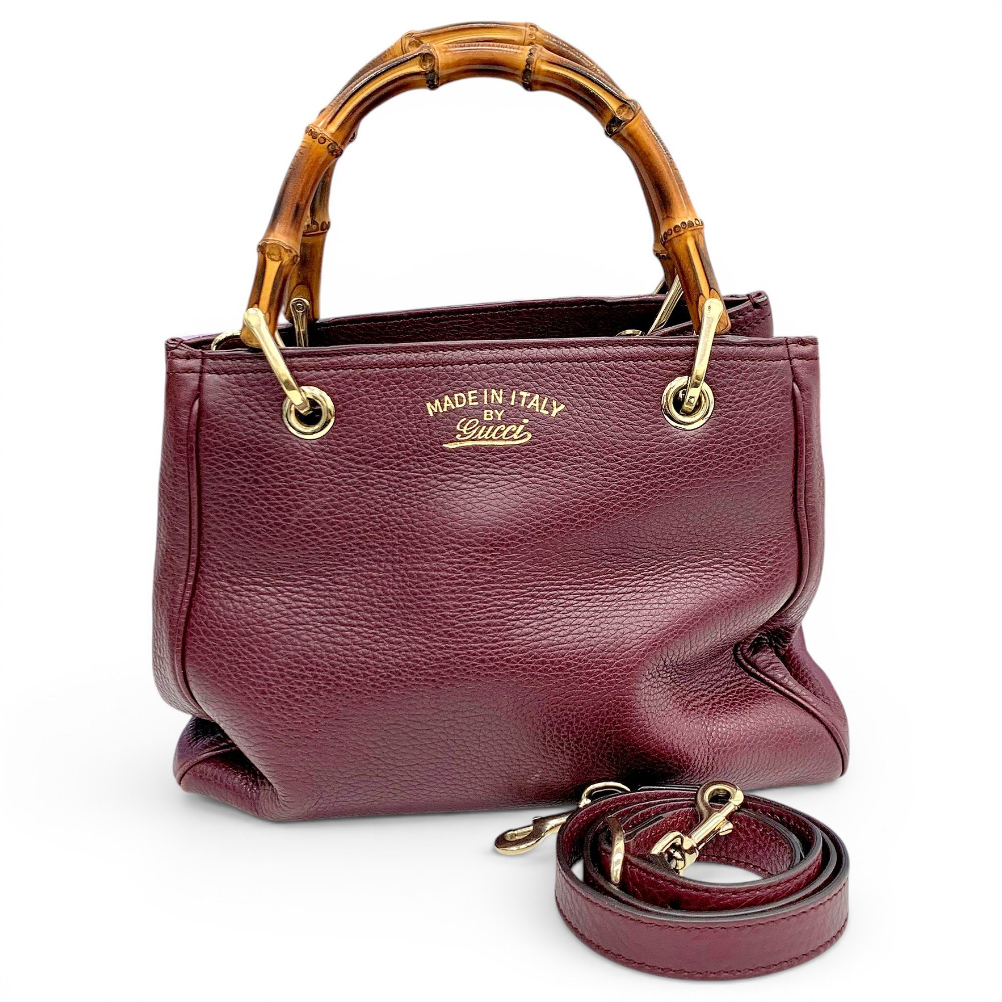 Leather handbag