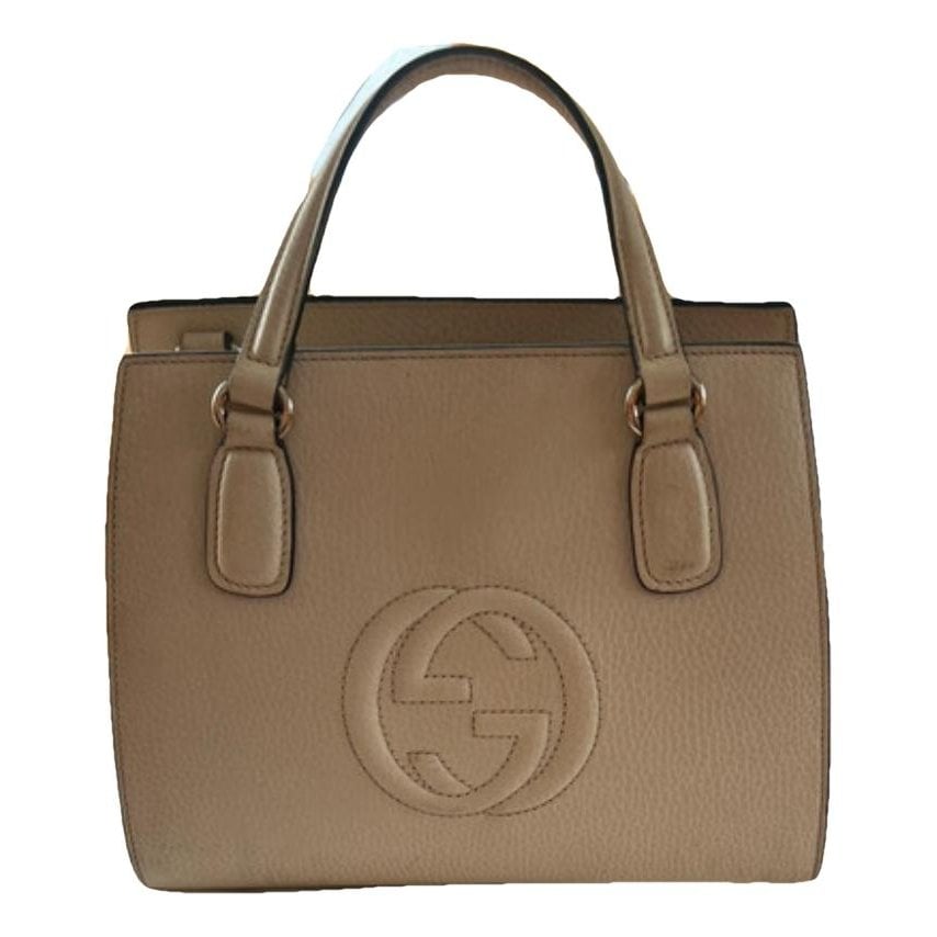 Leather handbag