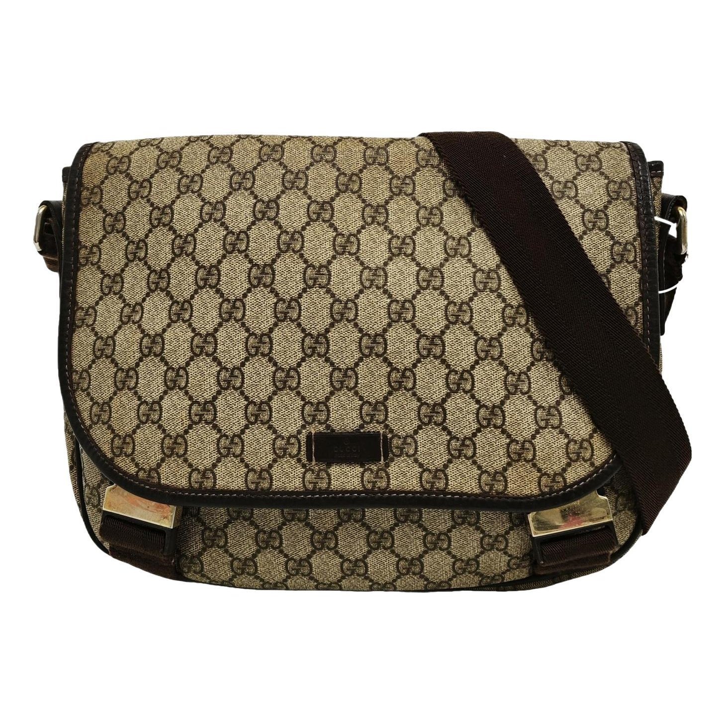 Ophidia GG Supreme leather handbag