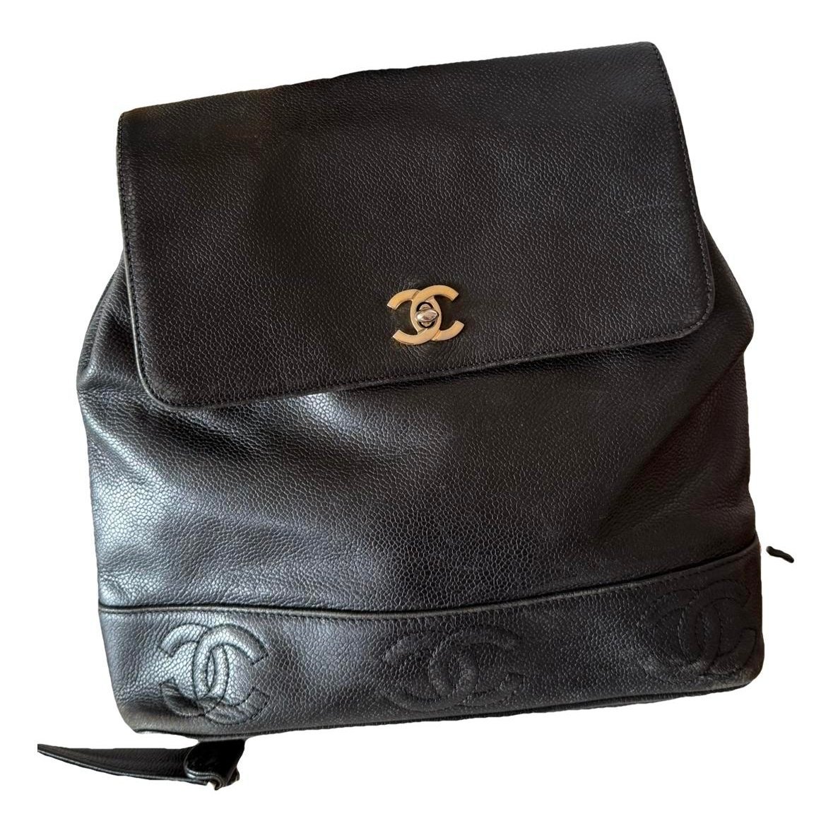 Duma leather backpack