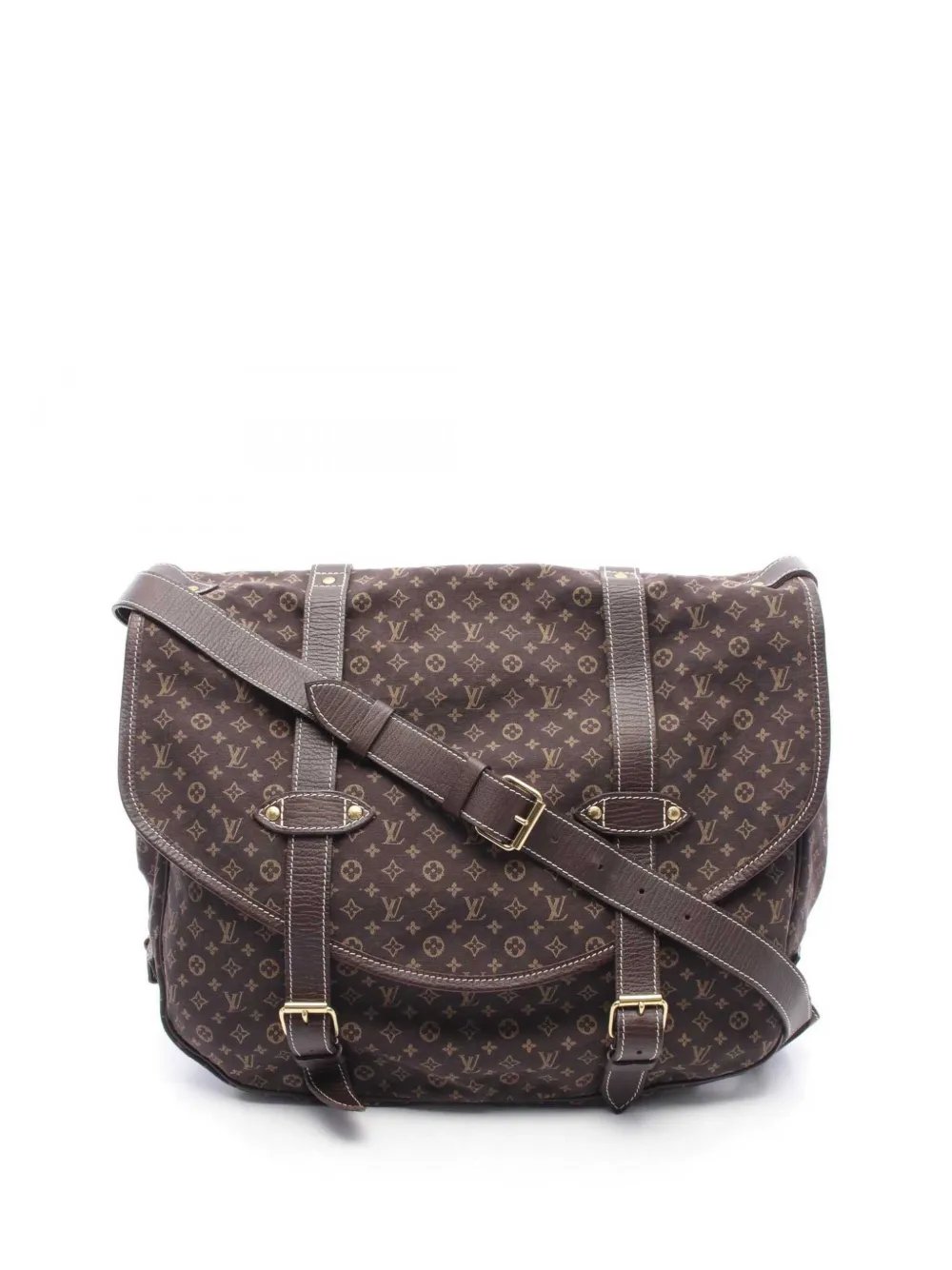 2006 Monogram Mini Lin Saumur XL clutch bag