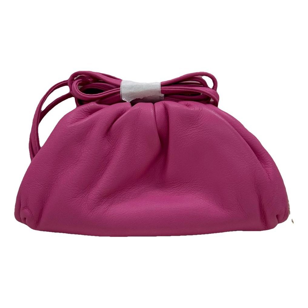 Pouch leather handbag