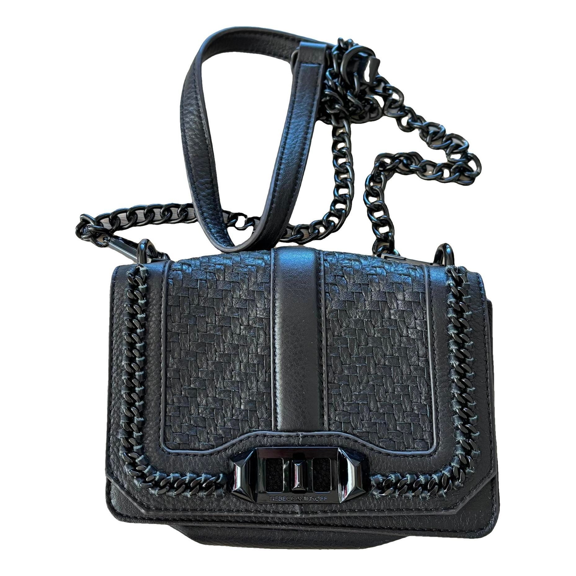 Leather crossbody bag