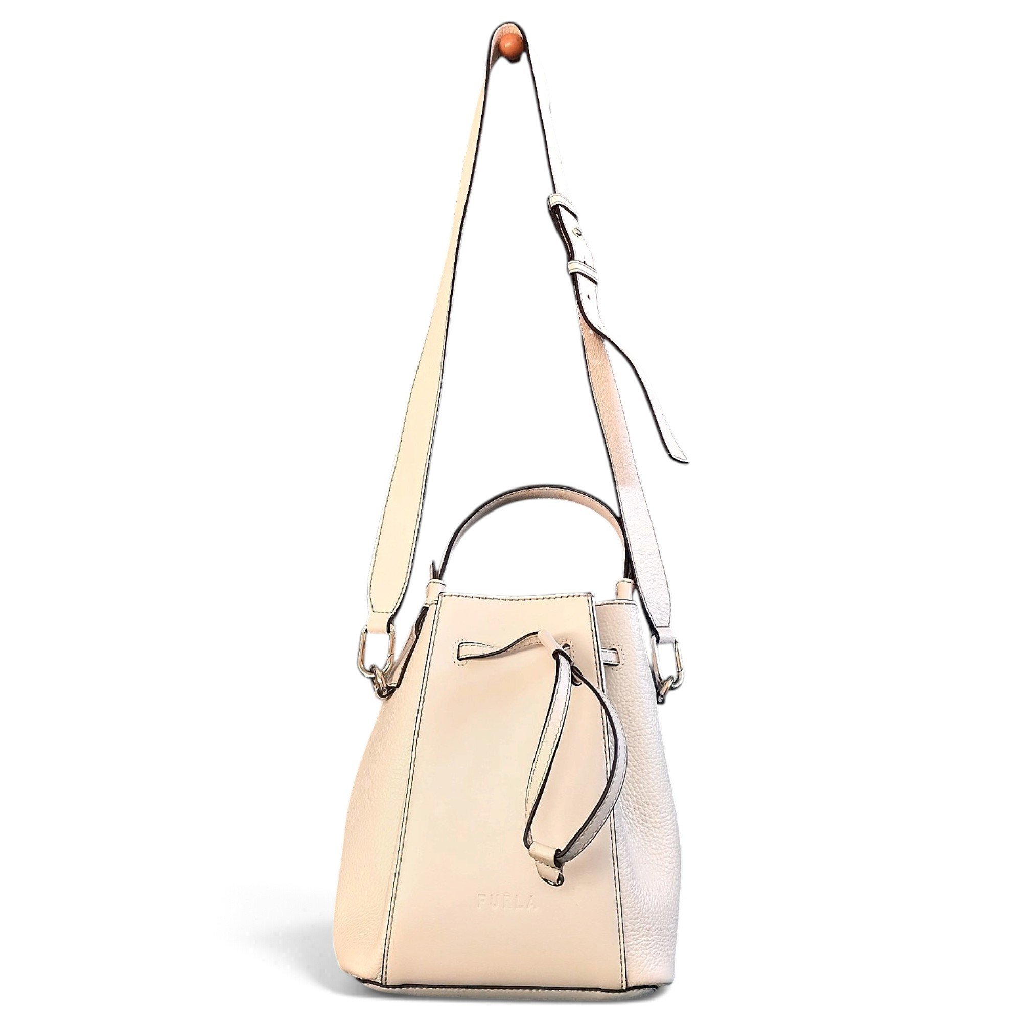 Leather crossbody bag