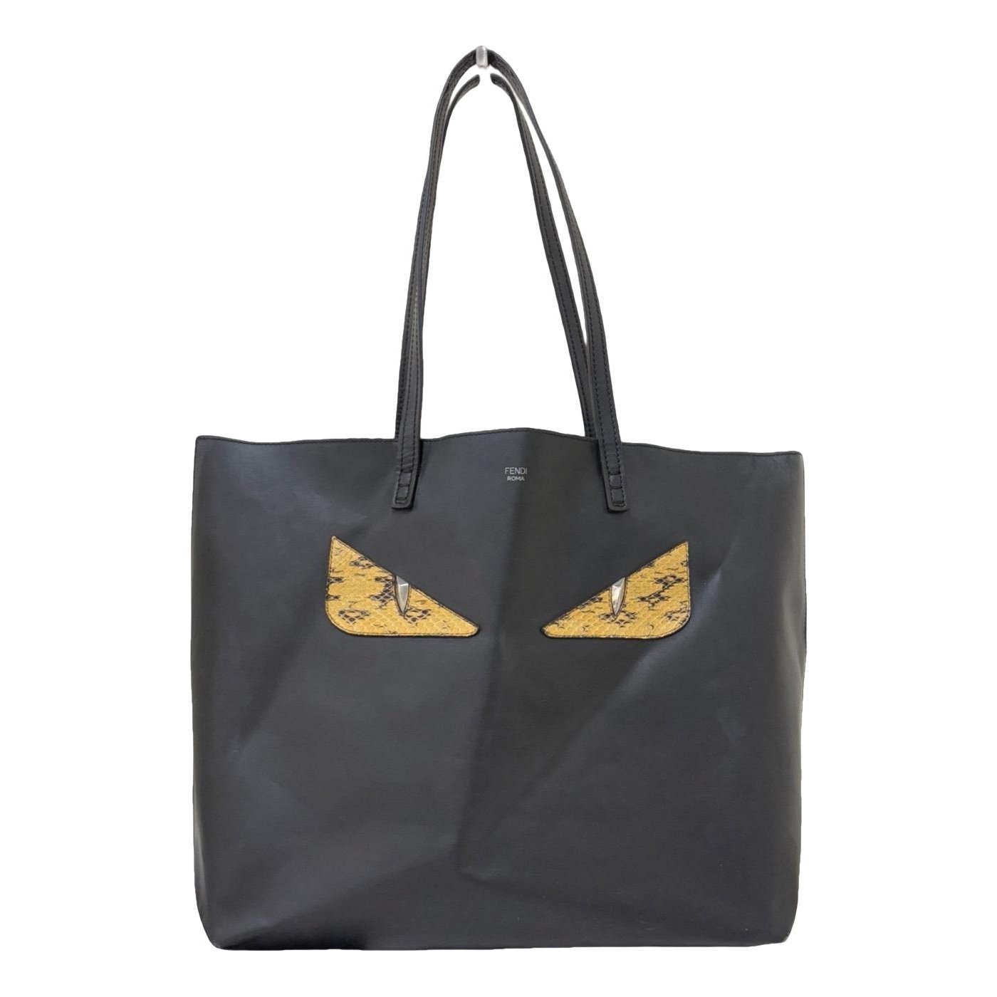 Leather tote
