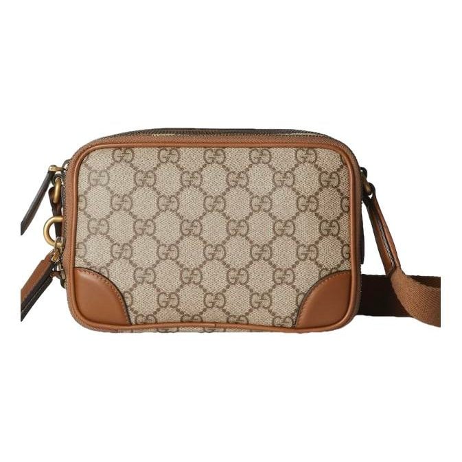 Ophidia leather crossbody bag