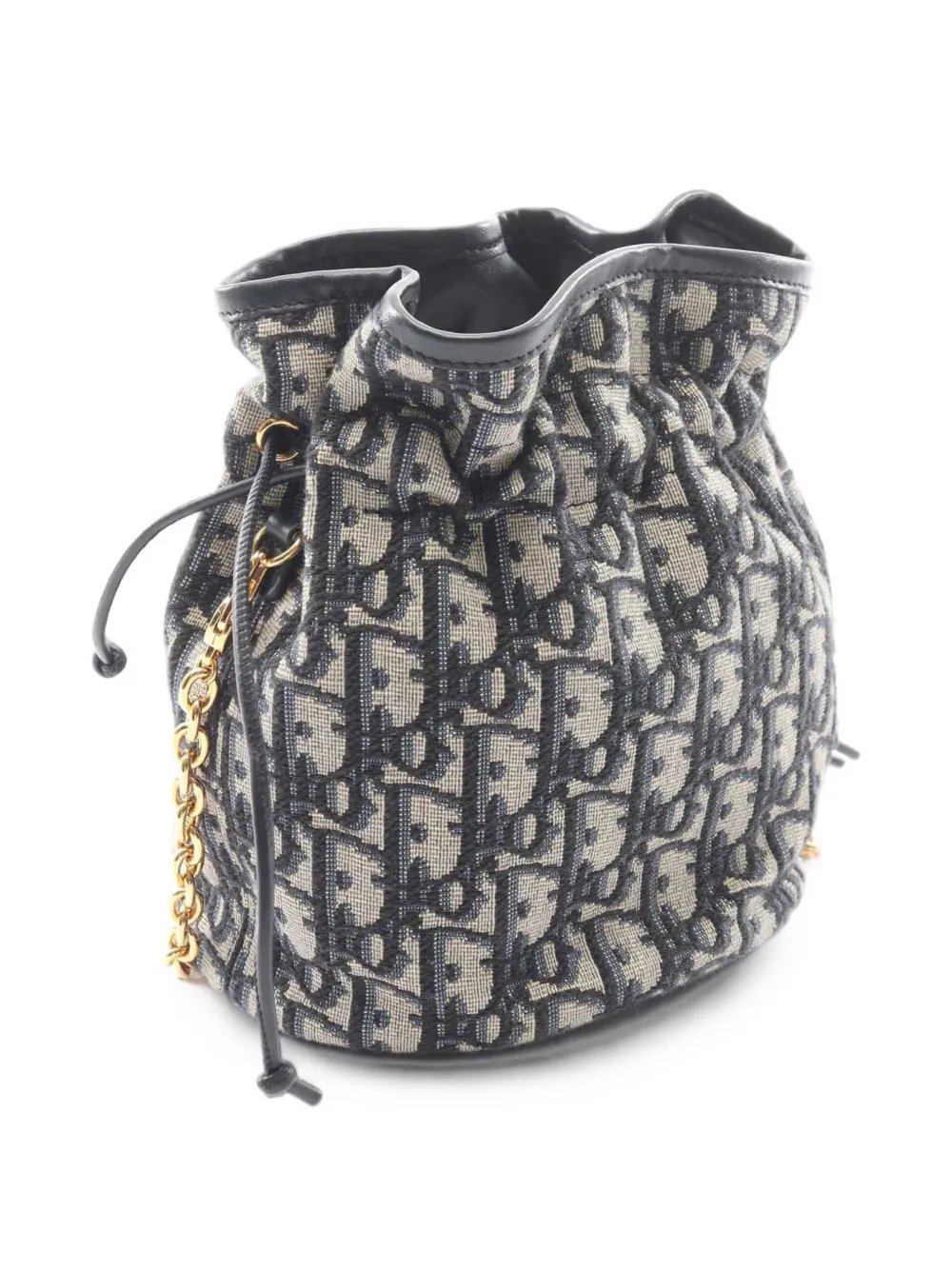 2019-2026 Mini Oblique Canvas 30 Montaigne Drawstring bucket bag