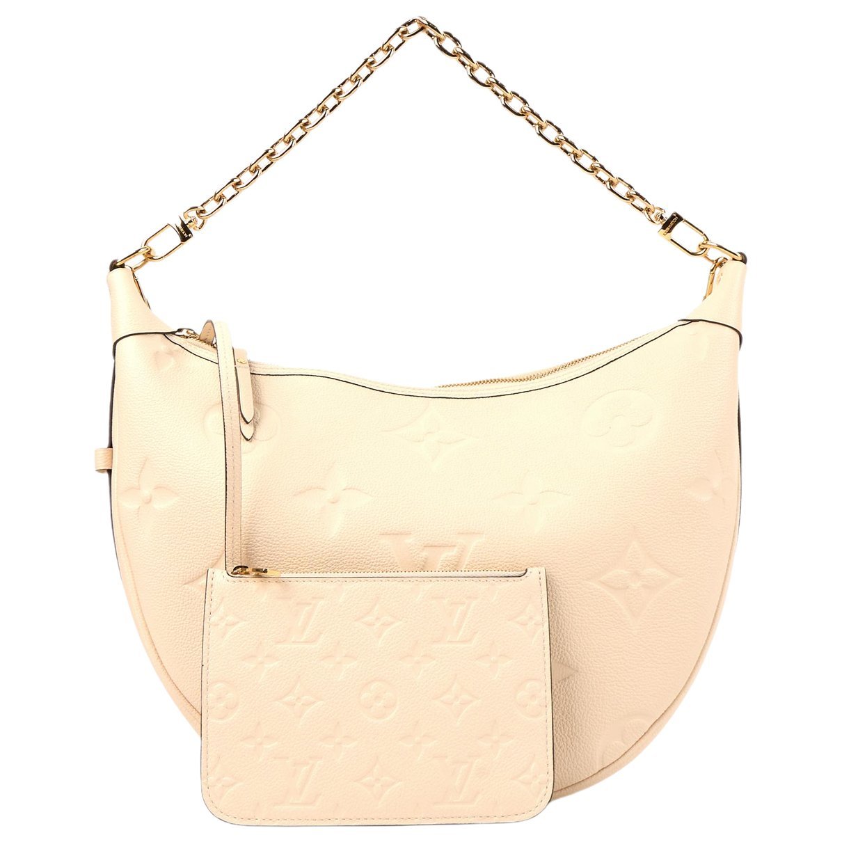 Loop leather handbag