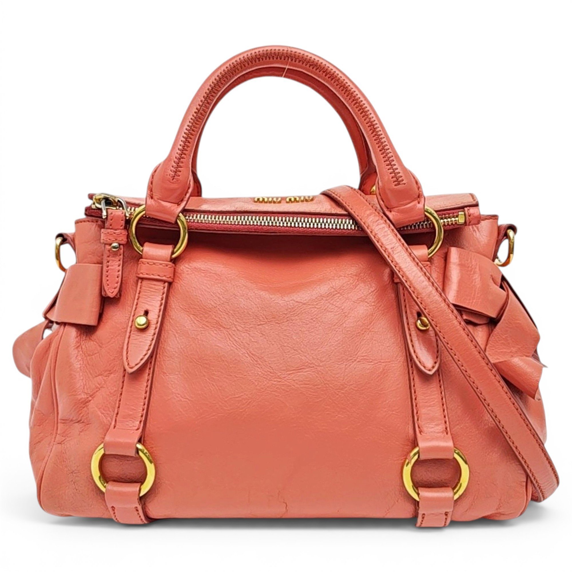 Vitello leather handbag
