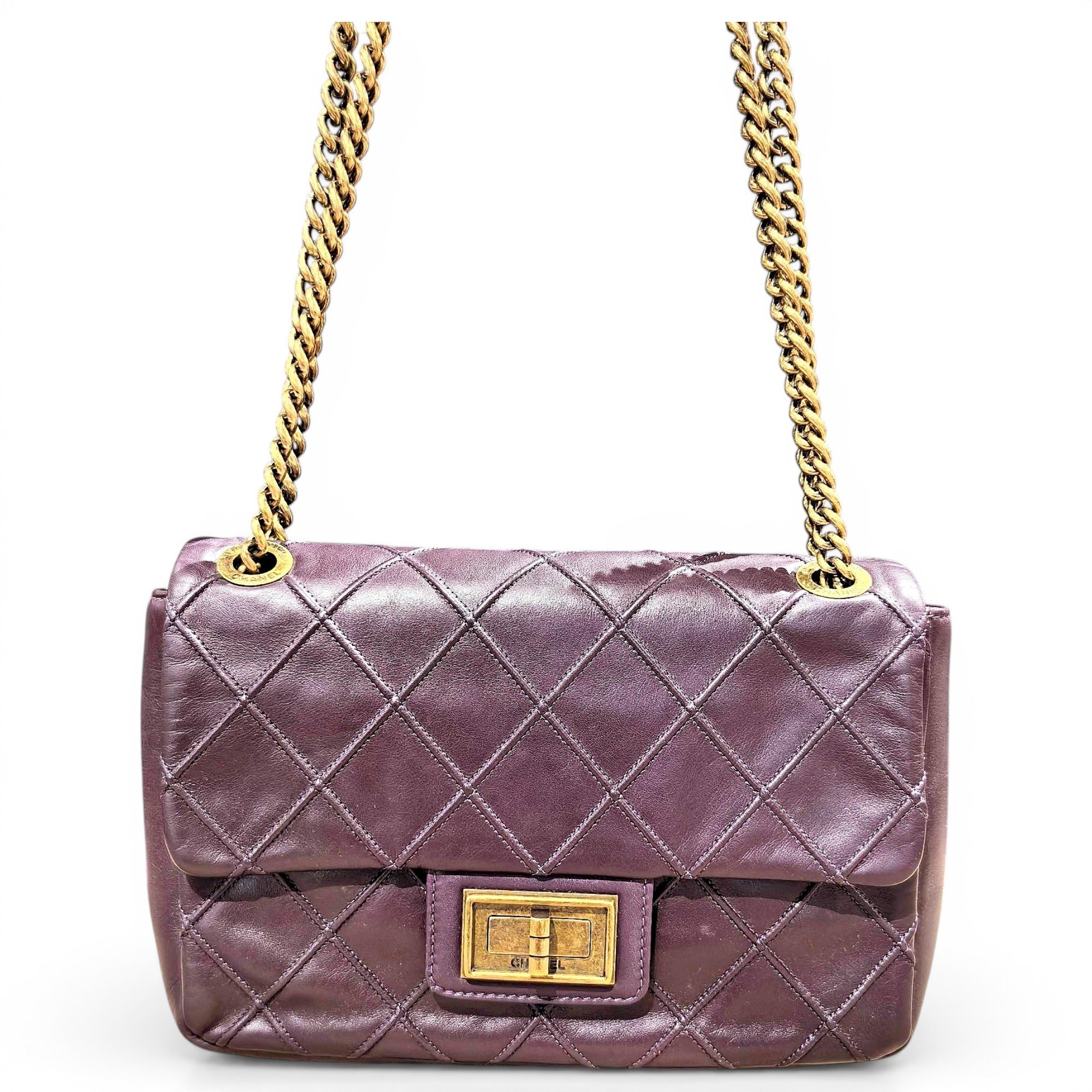 2.55 leather handbag