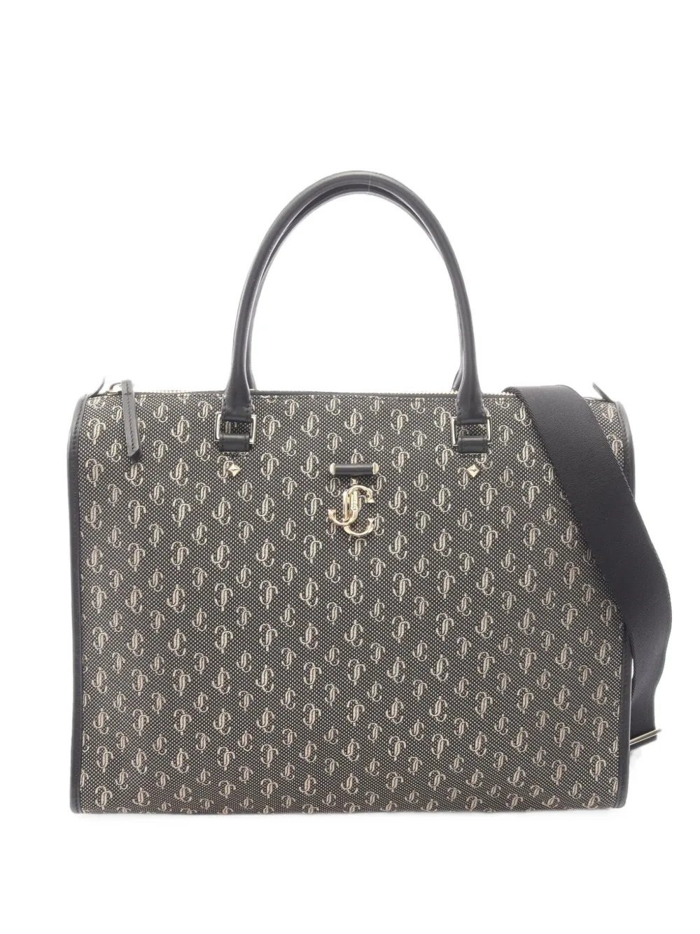 2010s Webb JC Logo jacquard tote bag