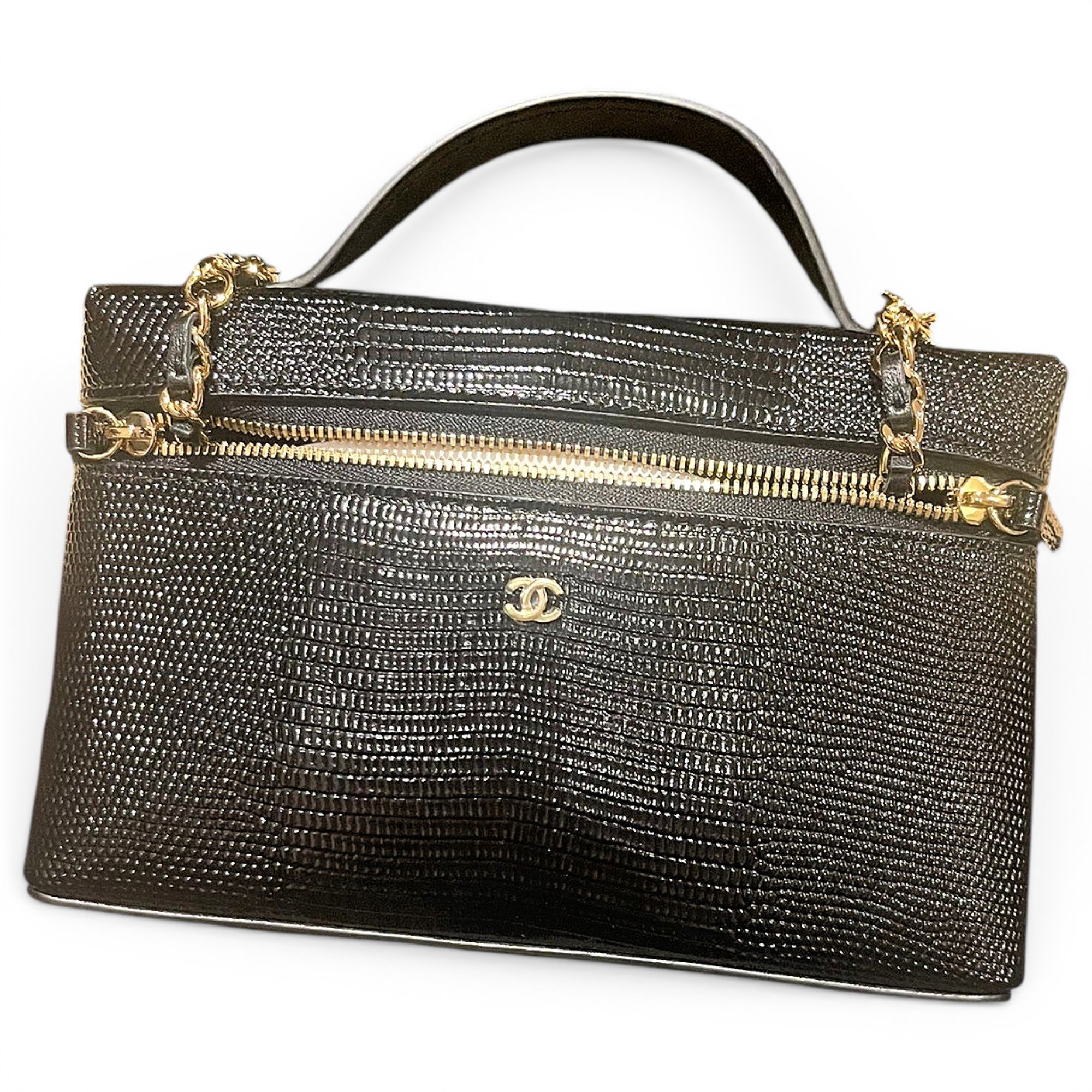 Leather crossbody bag