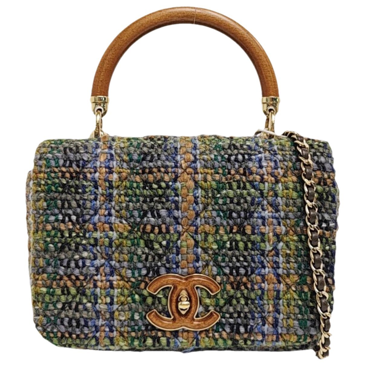 Tweed handbag