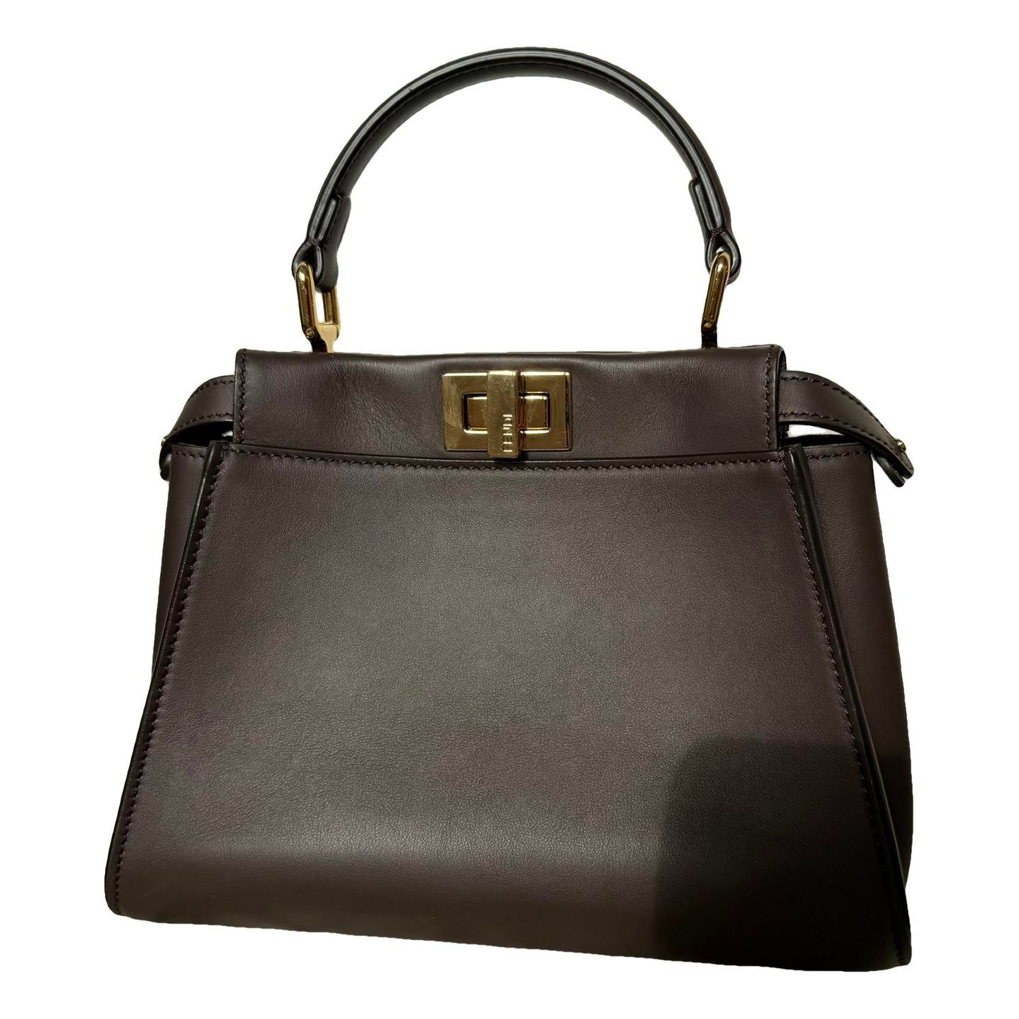 Fendi Peekaboo leather handbag