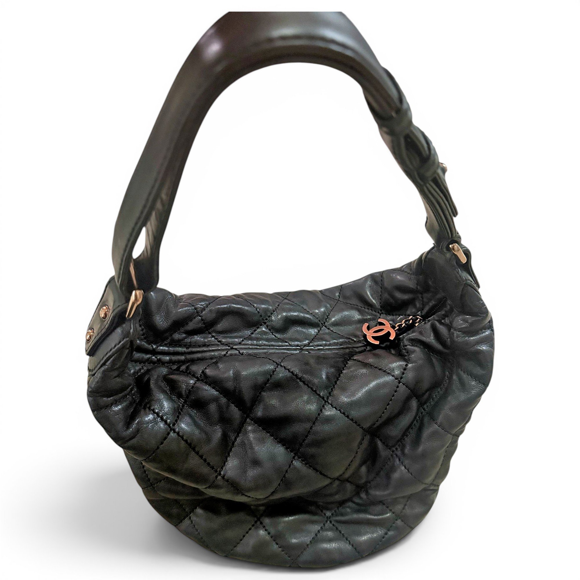 Leather handbag