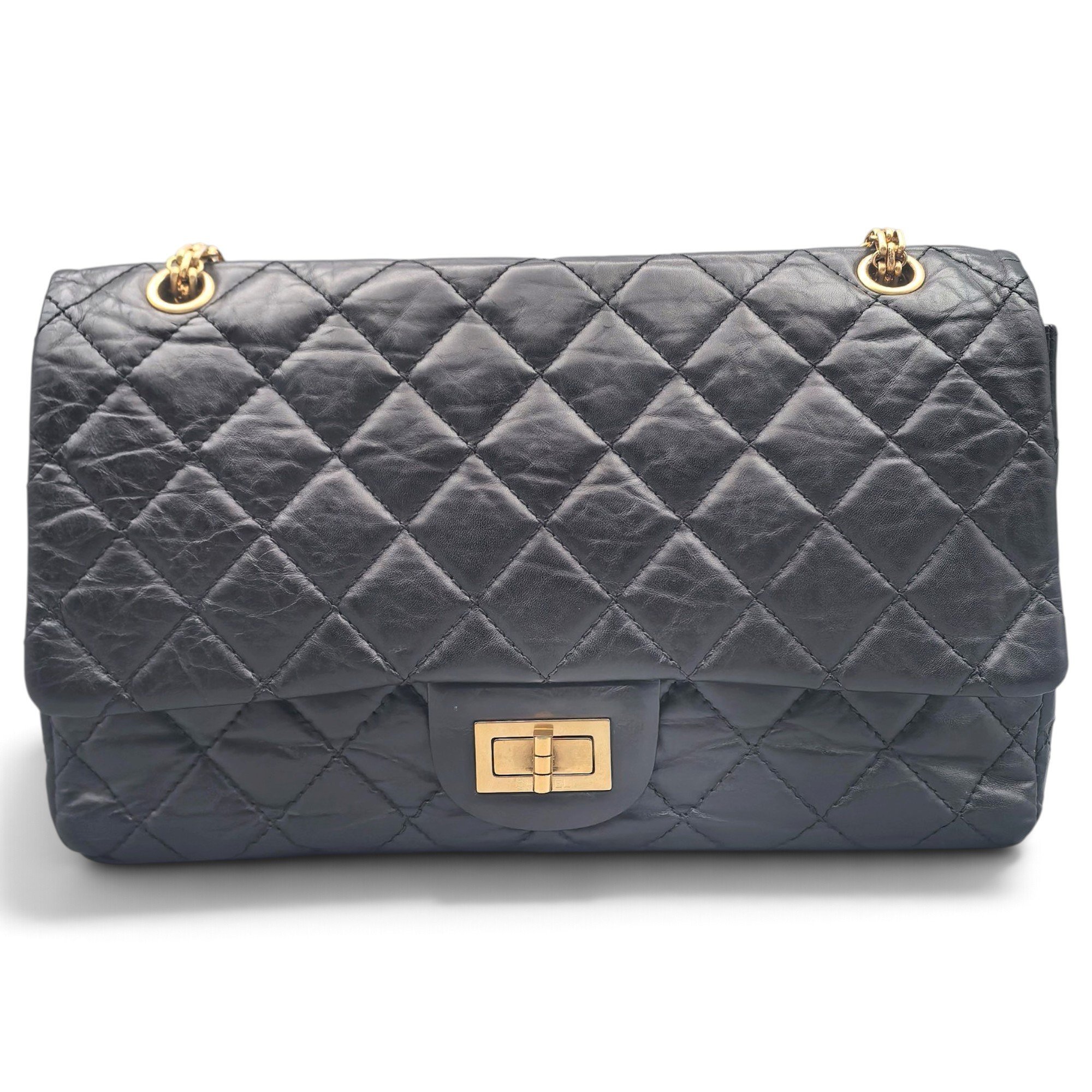 2.55 leather handbag