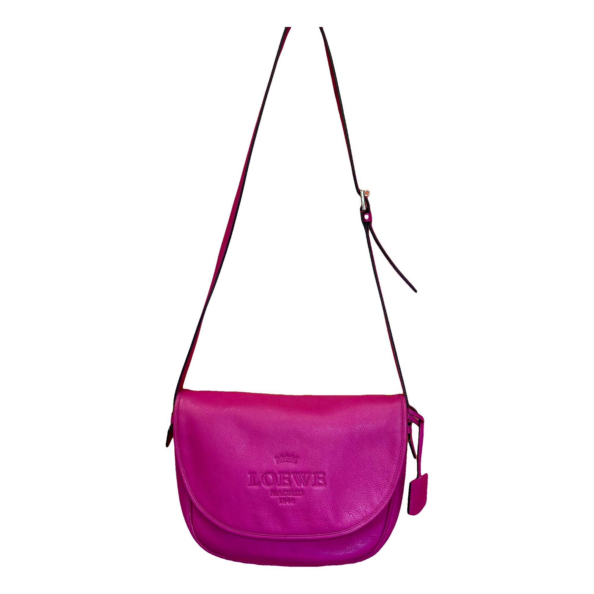 Leather crossbody bag