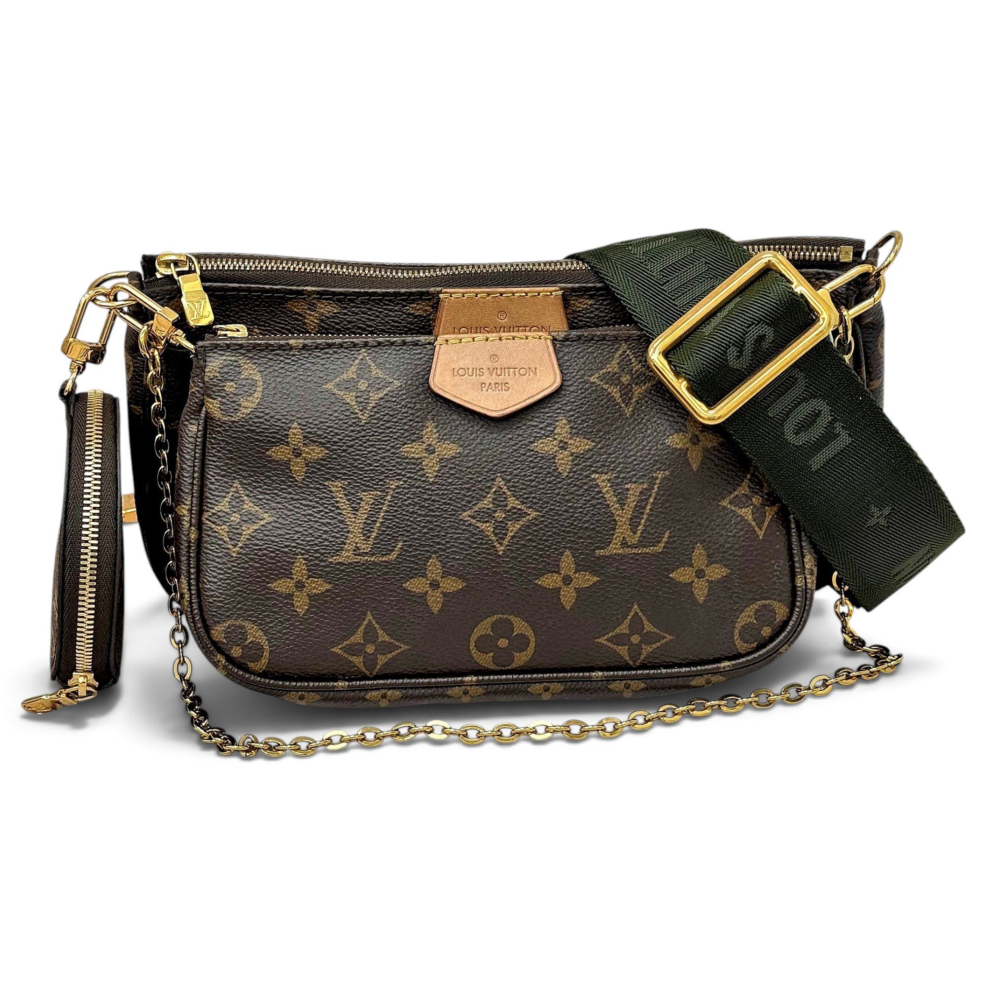 Multi Pochette Accessoires leather handbag