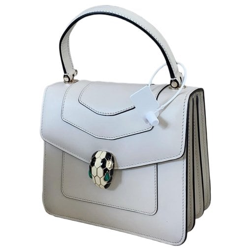 Serpenti leather handbag