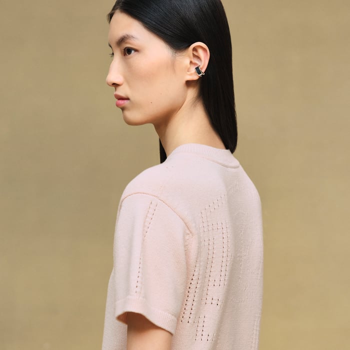 Rose Palomino Cashmere Dress