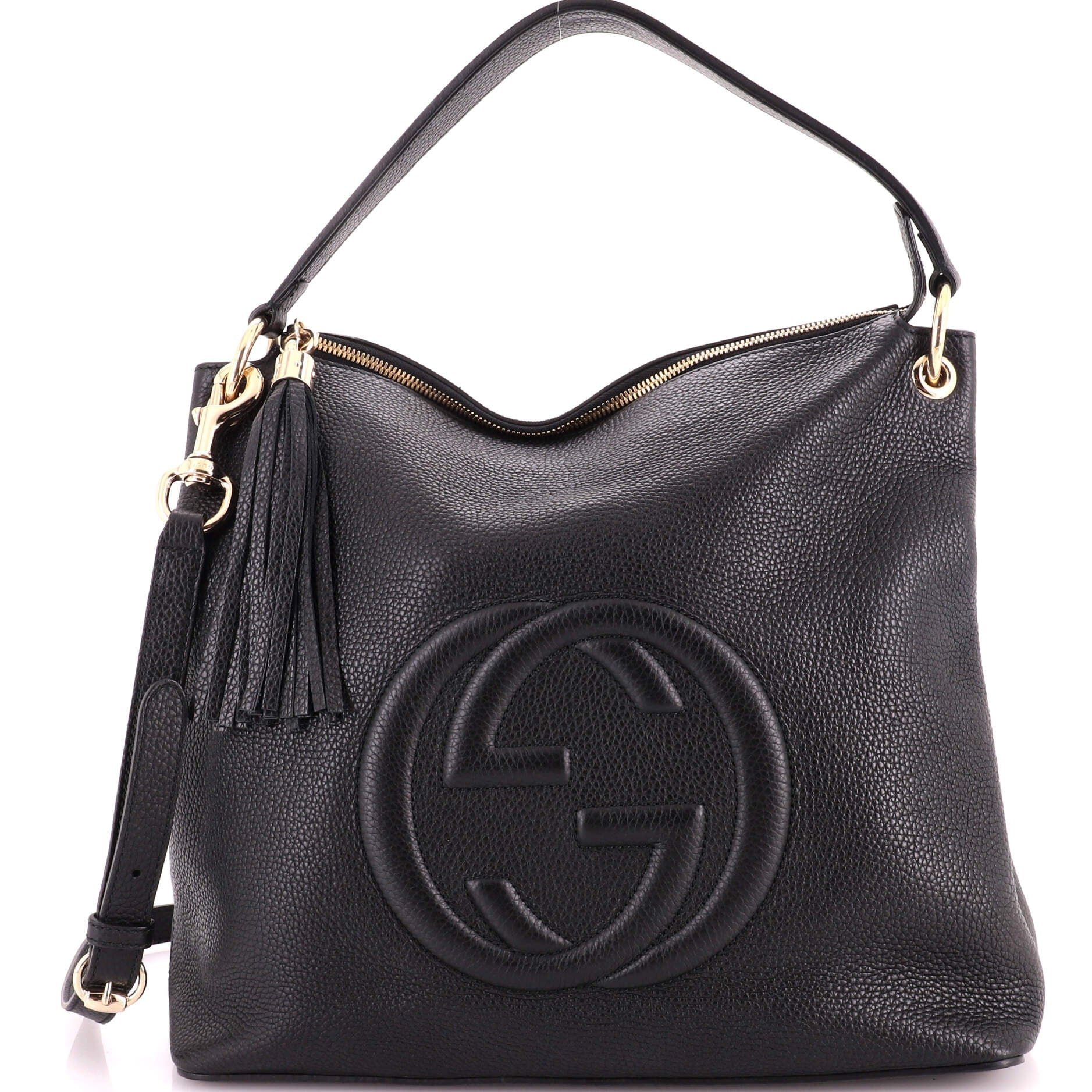 Soho Convertible Hobo Leather Large