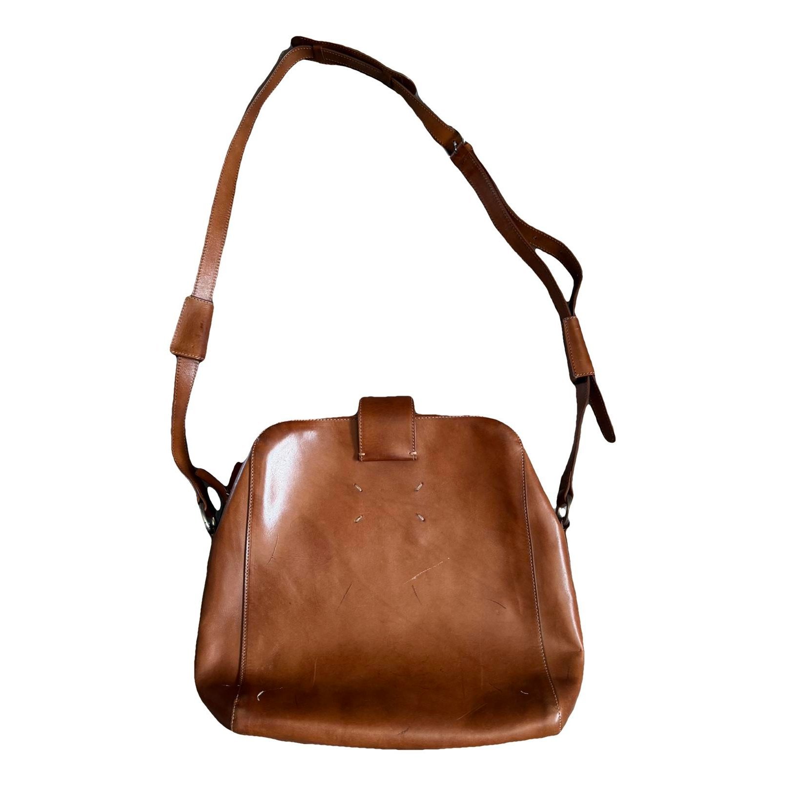 Leather crossbody bag
