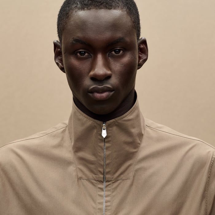 Tourbe Straight Cut Shirt With Contrasted Detail