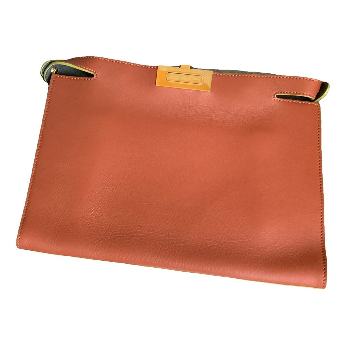 Peekaboo leather handbag